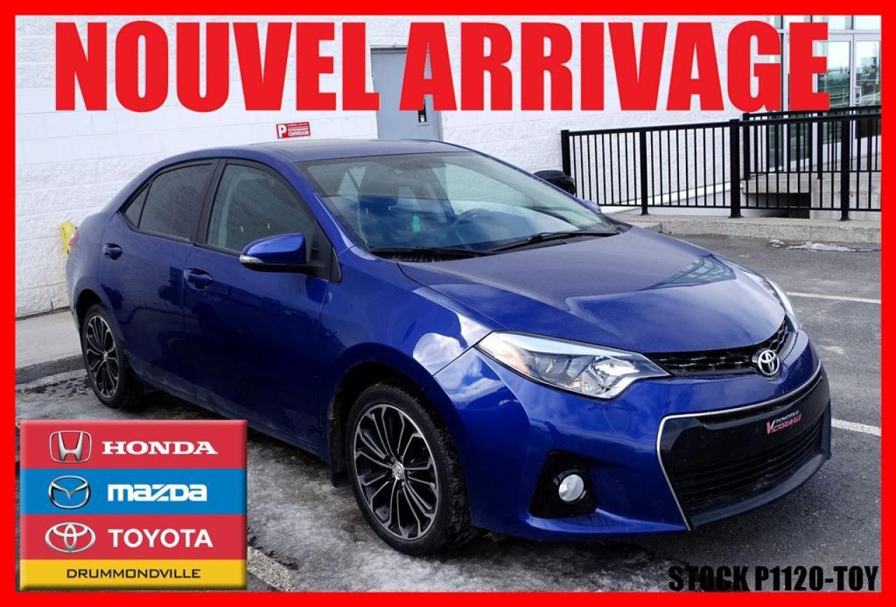 Used 2014 Toyota Corolla S / Cuir / Toit for sale in Drummondville, QC