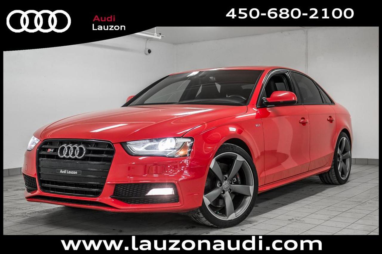<a href=https://www.autoaubaine.com/Audi-S4-c7013849.html>https://www.autoaubaine.com/Audi-S4-c7013849.html</a>

FIBRE DE CARBONE ATLAS, BLACK OPTICS PACKAGE, NAVI, ANGLE MORT, B&O, CAMERA 19 ROTORS***MAINTENANT OUVERT LE SAMEDI*** Avec plus de 100 voitures, VUS, 4x4 et camions inspectés et certifiés en inventaire, Audi Lauzon Certifié vous offre le plus grand choix de véhicule doccasion Audi sur la Rive-Nord et dans les Laurentides. Nous sommes situés Laval, à seulement 10 minutes de Montréal. Tous nos véhicules doccasions sont minutieusement inspectés et réparés avec soin par nos techniciens certifiés et un rapport CarProof vous est remis sur demande lors de lachat. *** FINANCEMENT À PARTIR DE 0.9% ***. *** LE MEILLEUR PRIX POUR VOTRE ÉCHANGE *** Notre équipe professionnelle et certifiée saura vous offrir une expérience dachat personnalisée pour lachat de votre prochain véhicule doccasion. Contactez-nous aussi afin de vous informer sur nos promotions en cours. Fin de garantie dorigine le 31-08-2019. PROLONGATION DE GARANTIE *AUDI CERTIFIÉ* DE 2 ANS ET POSSIBILITÉ DE 160000KM ET FINANCEMENT A PARTIR DE 0.9% DISPONIBLE