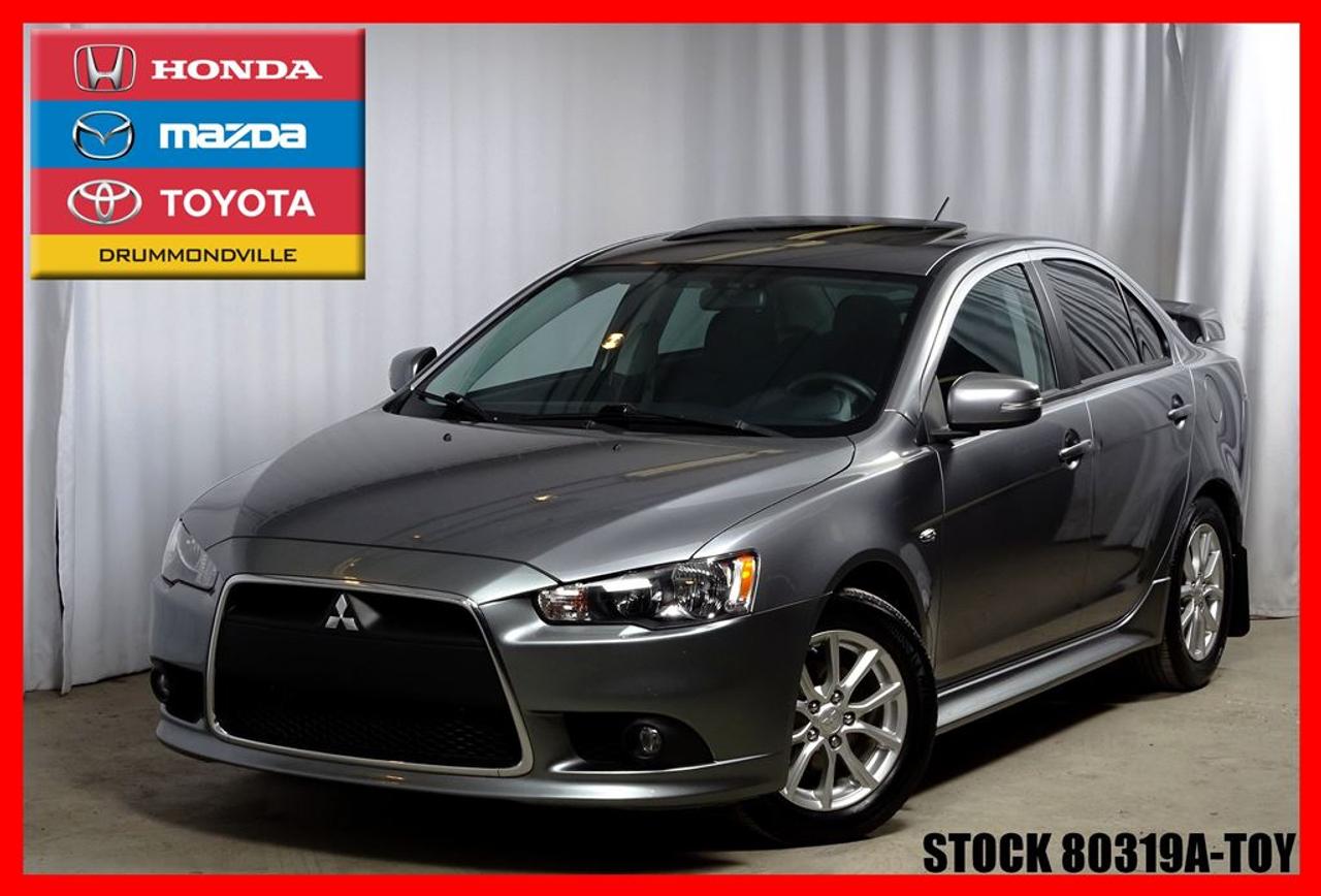 <a href=https://www.toyotadrummondville.com/occasion/Mitsubishi-Lancer-2015.html>https://www.toyotadrummondville.com/occasion/Mitsubishi-Lancer-2015.html</a>

Bluetooth, Sièges chauffants, Feux anti-brouillard, Commandes au volant, Vitres electriques, Air climatisé, Toit ouvrant, Mags et bien plus encore !! (ES SE GT GTS)      Grace a son look sport la Mitsubishi Lancer impose le respect. Confort, tenue de route et style son la base de ce véhicule.      Son moteur 2.0l 4 cylindre offre de plus une économie dessence de 7.1l/100km en consommation mixte.      Elle est faite pour vous !!--------------------------------------------------------------------------------------------------------------------------------      Tous nos véhicules sont minutieusement inspectés par nos techniciens certifiés et ils reçoivent un traitement esthétique des plus complet. Laissez à nos experts le soin de vous obtenir lapprobation de crédit qui correspondra à votre budget ! *RABAIS AU FINANCEMENT* (pour véhicule 2008 et plus).       De plus, obtenez un rapport Carproof et les informations relatives aux garanties de vote nouveau véhicule tout à fait gratuitement. Pour plus de détails, contactez un de nos représentants sans tarder ! Programmes de rétablissement de crédit disponibles. À noter ; la TPS, la TVQ et les frais du concessionnaire allant jusquà 299$ ne sont pas inclus automatiquement dans le prix affiché du véhicule. Les prix et paiements mensuels ne sont que des estimations et peuvent varier selon les taux dintérêts.       Visitez notre site complet au HTTPS://WWW.GROUPEMHT.COM/OCCASION/RECHERCHE.HTML pour plus de 250 véhicules doccasion disponible.