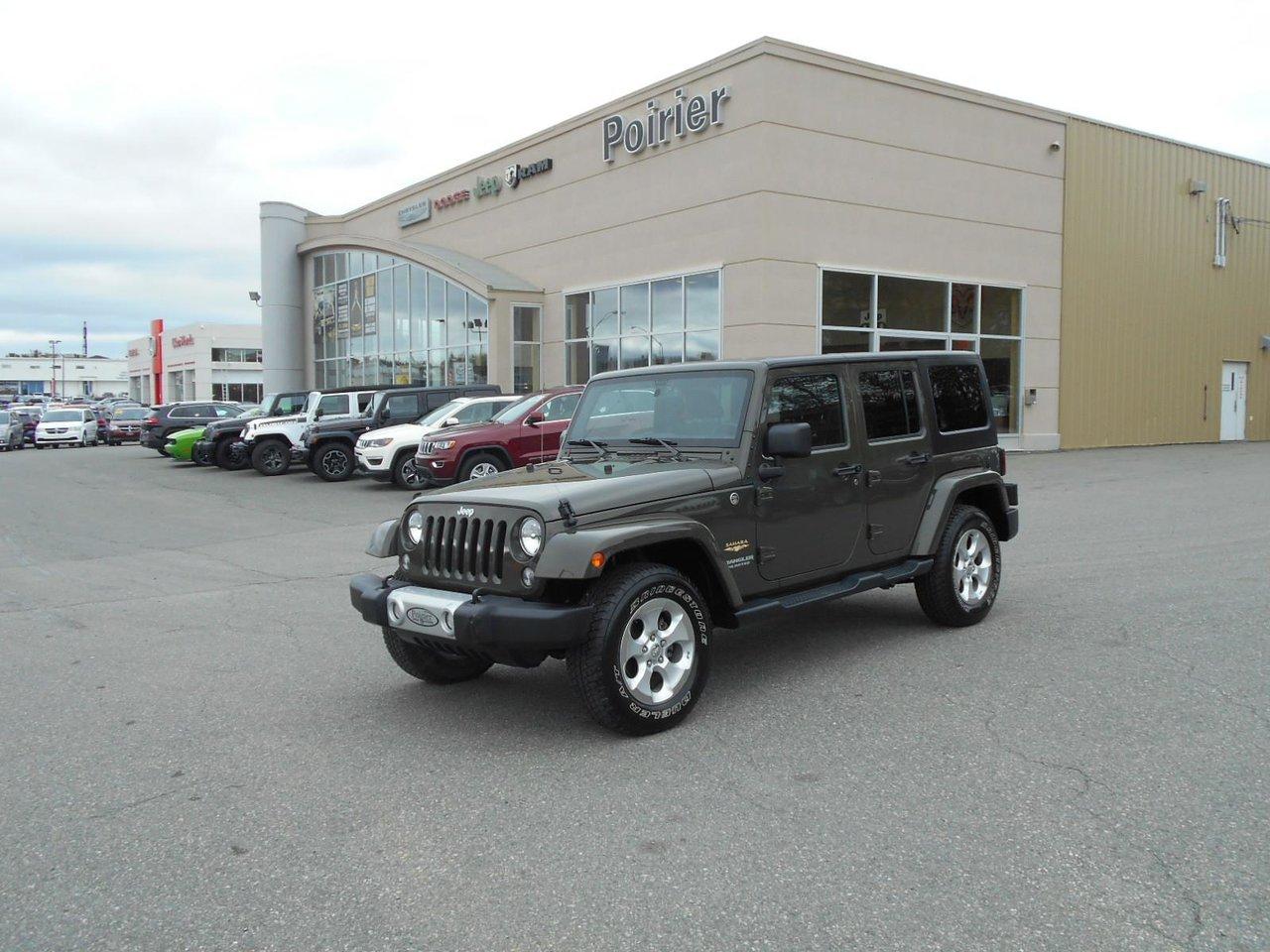 Used 2015 Jeep Wrangler Sahara Le Vraie 4x4 for sale in Rouyn-Noranda, QC