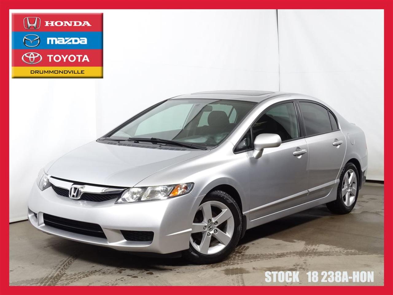 Used 2009 Honda Civic Sport+toit for sale in Drummondville, QC
