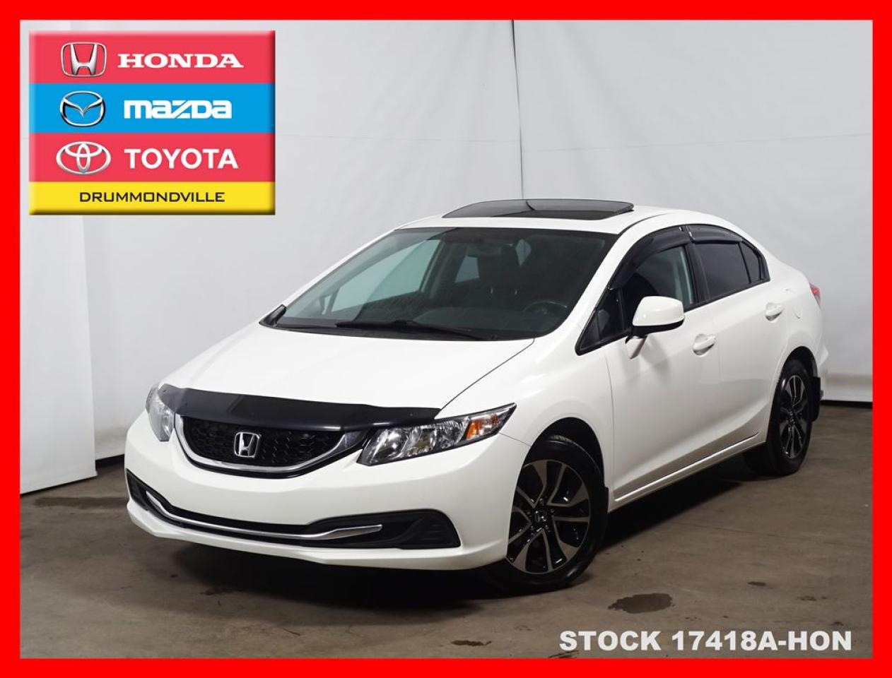 Used 2013 Honda Civic Ex+gar for sale in Drummondville, QC