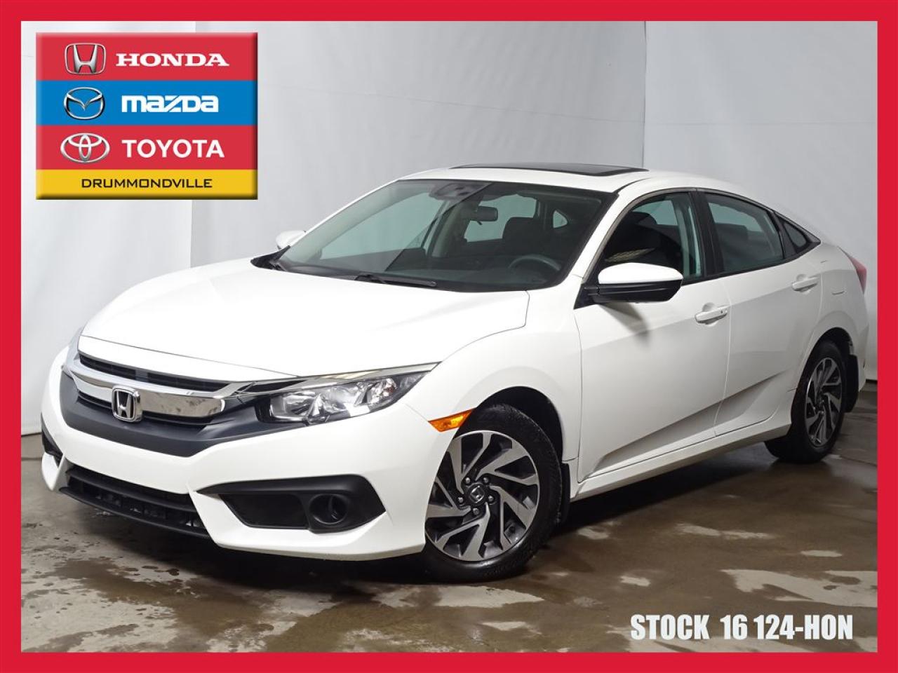 Used 2016 Honda Civic Ex+sieges for sale in Drummondville, QC
