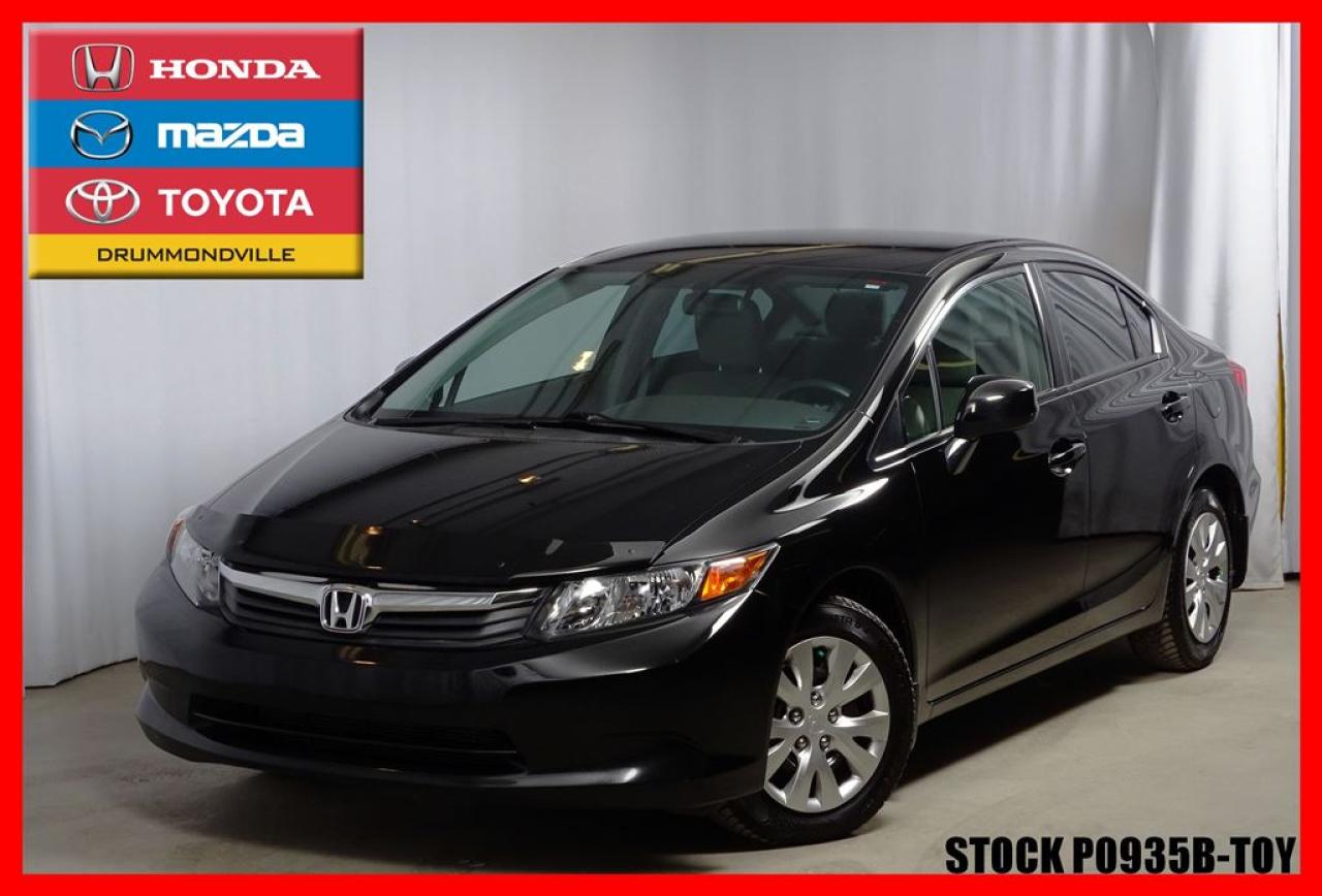 Used 2012 Honda Civic Lx / Bluetooth / A/c for sale in Drummondville, QC
