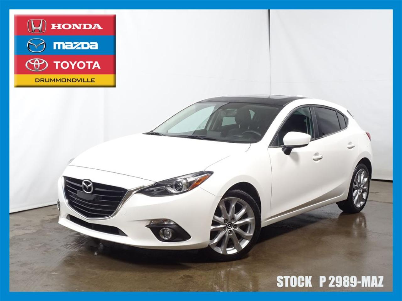 Used 2015 Mazda 3 Sport Gt+toit+bose+cuir+na for sale in Drummondville, QC