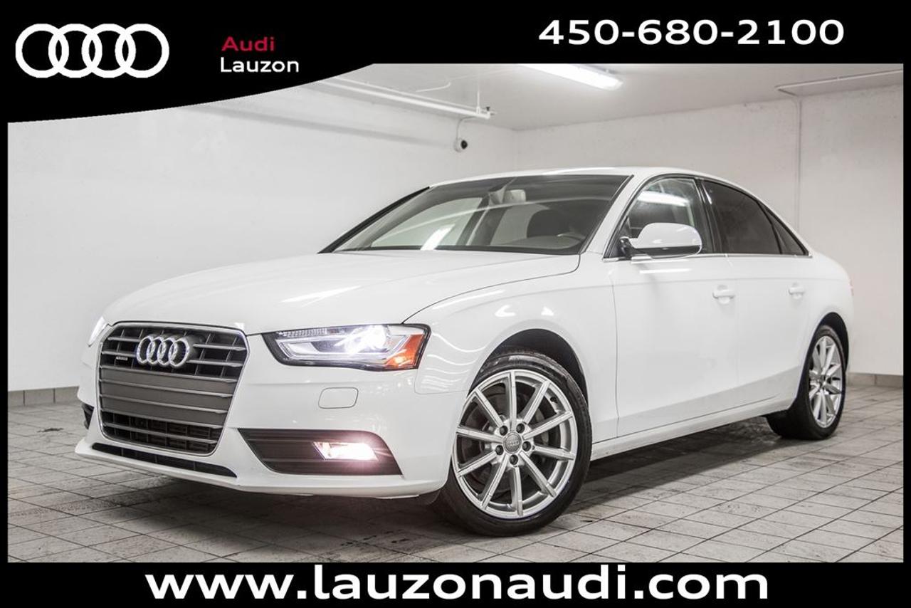 <a href=https://www.autoaubaine.com/Audi-A4-c6982011.html>https://www.autoaubaine.com/Audi-A4-c6982011.html</a>

QUATTRO, ROUES DE 18, TOIT OUVRANT, NAVIGATION, CUIR, XENON, BLUETOOTH    ***MAINTENANT OUVERT LE SAMEDI*** Avec plus de 100 voitures, VUS, 4x4 et camions inspectés et certifiés en inventaire, Audi Lauzon Certifié vous offre le plus grand choix de véhicule doccasion Audi sur la Rive-Nord et dans les Laurentides. Nous sommes situés Laval, à seulement 10 minutes de Montréal. Tous nos véhicules doccasions sont minutieusement inspectés et réparés avec soin par nos techniciens certifiés et un rapport CarProof vous est remis sur demande lors de lachat. *** FINANCEMENT À PARTIR DE 0.9% ***. *** LE MEILLEUR PRIX POUR VOTRE ÉCHANGE *** Notre équipe professionnelle et certifiée saura vous offrir une expérience dachat personnalisée pour lachat de votre prochain véhicule doccasion. Contactez-nous aussi afin de vous informer sur nos promotions en cours.     09-12-2017/80000km,PROLONGATION DE GARANTIE *AUDI CERTIFIÉ* DE 2 ANS ET POSSIBILITÉ DE 160000KM ET FINANCEMENT A PARTIR DE 0.9% DISPONIBLE