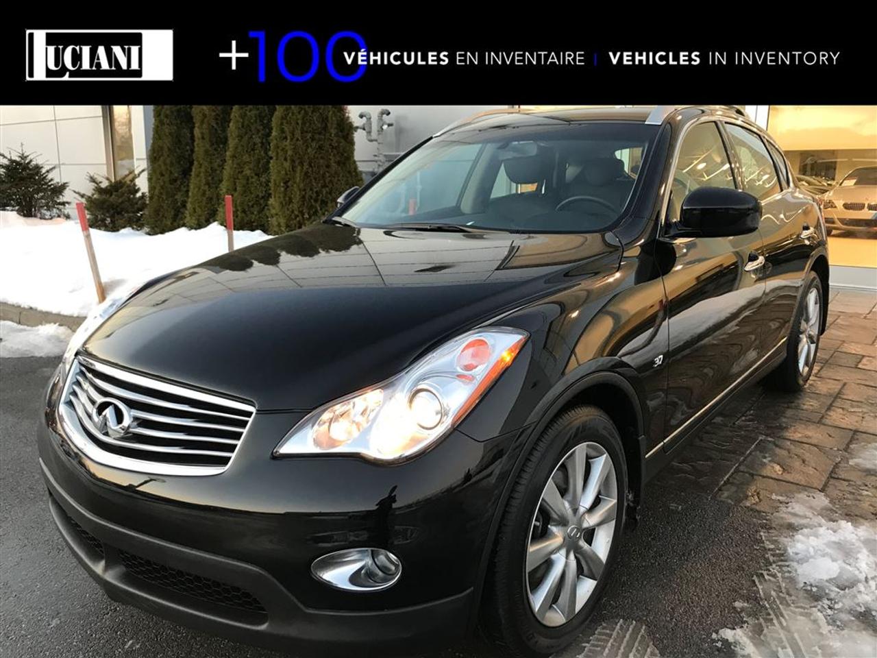 <a href=https://www.lucianiinfiniti.ca/occasion/Infiniti-QX50-2015.html>https://www.lucianiinfiniti.ca/occasion/Infiniti-QX50-2015.html</a>

209$/ 2 semaines sur 84 mois , 0$ comptant, GARANTIE COMPLETE de 6 ans /160 000km INCLUSE !!!      Repris dun client de la maison, toujours entretenue ICI chez luciani Infiniti, 1 seul propriétaire , non-fumeur , JAMAIS ACCIDENTÉ !!!      Bought Back from a Home Customer, Always Maintained Here at Luciani Infiniti, Only 1 Owner, Non Smoker, ACCIDENT FREE!!!      AWD, Caméra de Recul, Bluetooth, Sièges Chauffant, Sièges en Cuir Véritable, Jantes de 18 Pouces et BEAUCOUP PLUS !!!      Back up Camera, Bluetooth, Real Leather Seats, Heating Seats, 18 Inch Mags and MUCH MORE !!!