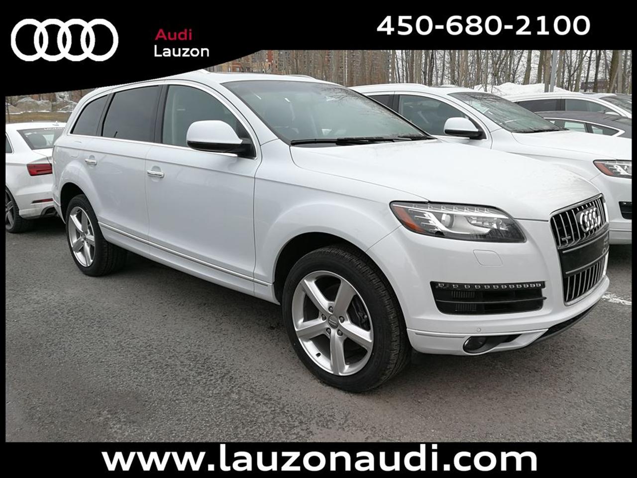 <a href=https://www.autoaubaine.com/Audi-Q7-c7025381.html>https://www.autoaubaine.com/Audi-Q7-c7025381.html</a>

Q7 Diesel  Navigation,   PDSF : 62,200$  Mileage : 100km    Pour plus dinformations, veuillez contacter Nicolas Lussier 450-688-1120