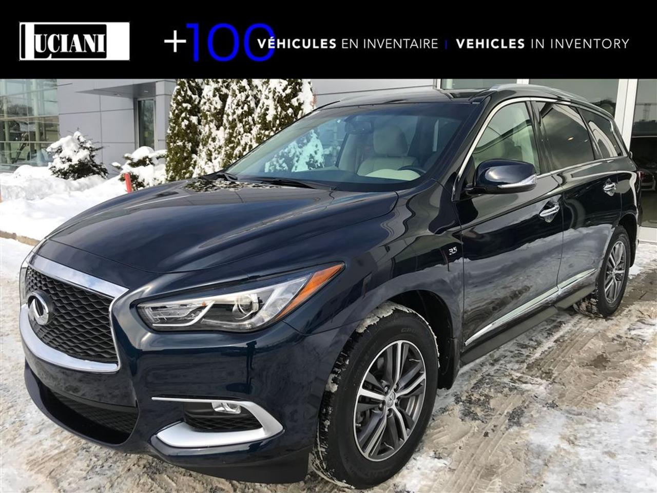 <a href=https://www.lucianiinfiniti.ca/occasion/Infiniti-Qx60-2016.html>https://www.lucianiinfiniti.ca/occasion/Infiniti-Qx60-2016.html</a>

319$/ 2 SEMAINES sur 84 mois, 0$ comptant!!! GARANTIE 6ans/160 000km INCLUSE !!!!  Repris dun Client de la Maison, Toujours Entretenue Ici Chez Luciani Infiniti, 1 Seul Propriétaire, Non Fumeur !!! CAPACITÉ DE CHARGEMENT DE 5000LBS  Bought Back From a Home Customer, Always Maintained Here at Luciani Infiniti, Only 1 Owner, Non Smoker !!! TOWING CAPACITY OF 5000 LBS  AWD, Caméra de Recul, Toit Ouvrant, Sièges et Volant Chauffant, Sièges en Cuir Véritable, Bluetooth, Groupe Électrique et BEAUCOUP PLUS !!!   AWD, Back up Camera, Sun Roof, Heating Seats and Steering Wheel, Real Leather Seats, Bluetooth, Electrick Group and MUCH MORE !!!