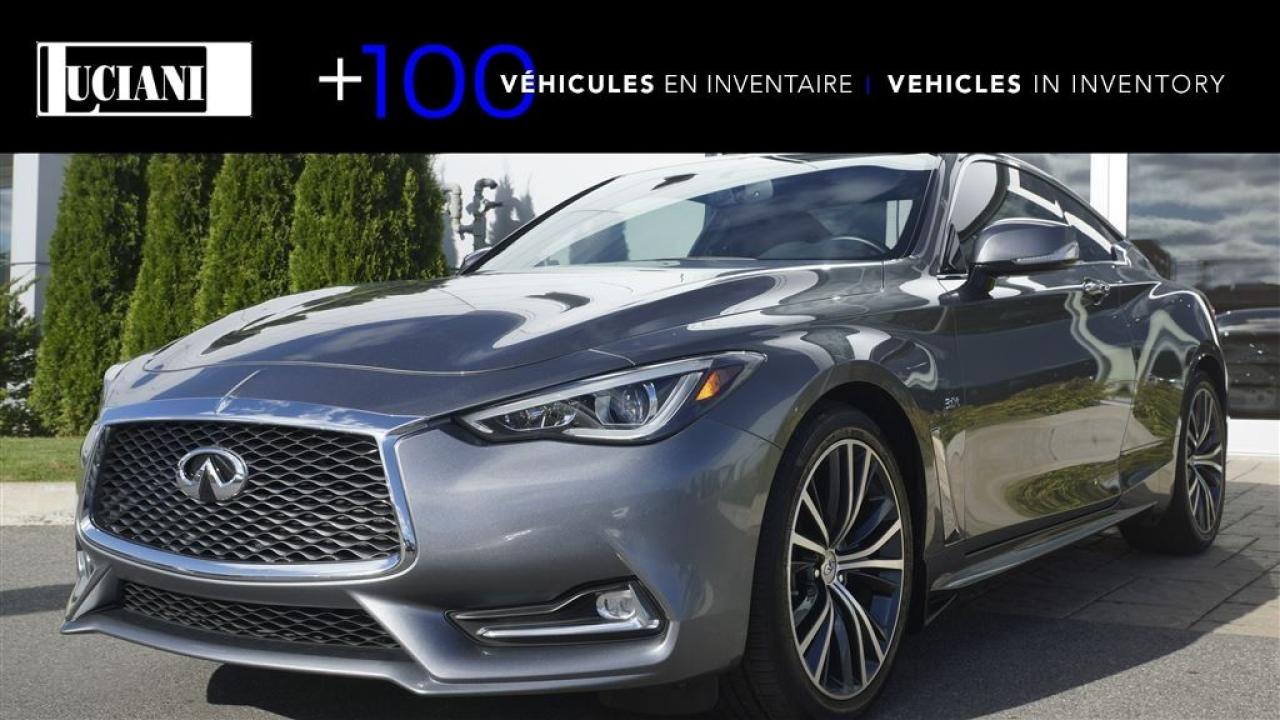 Used 2017 Infiniti Q60 3.0t Cert for sale in Montréal, QC