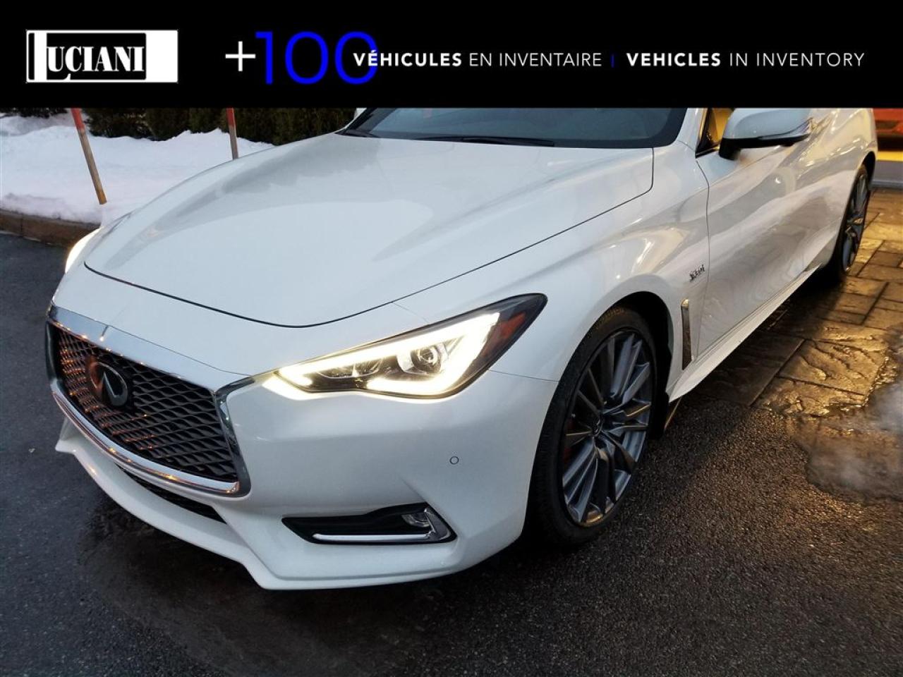 Used 2017 Infiniti Q60 3.0t Red Sport 400 for sale in Montréal, QC