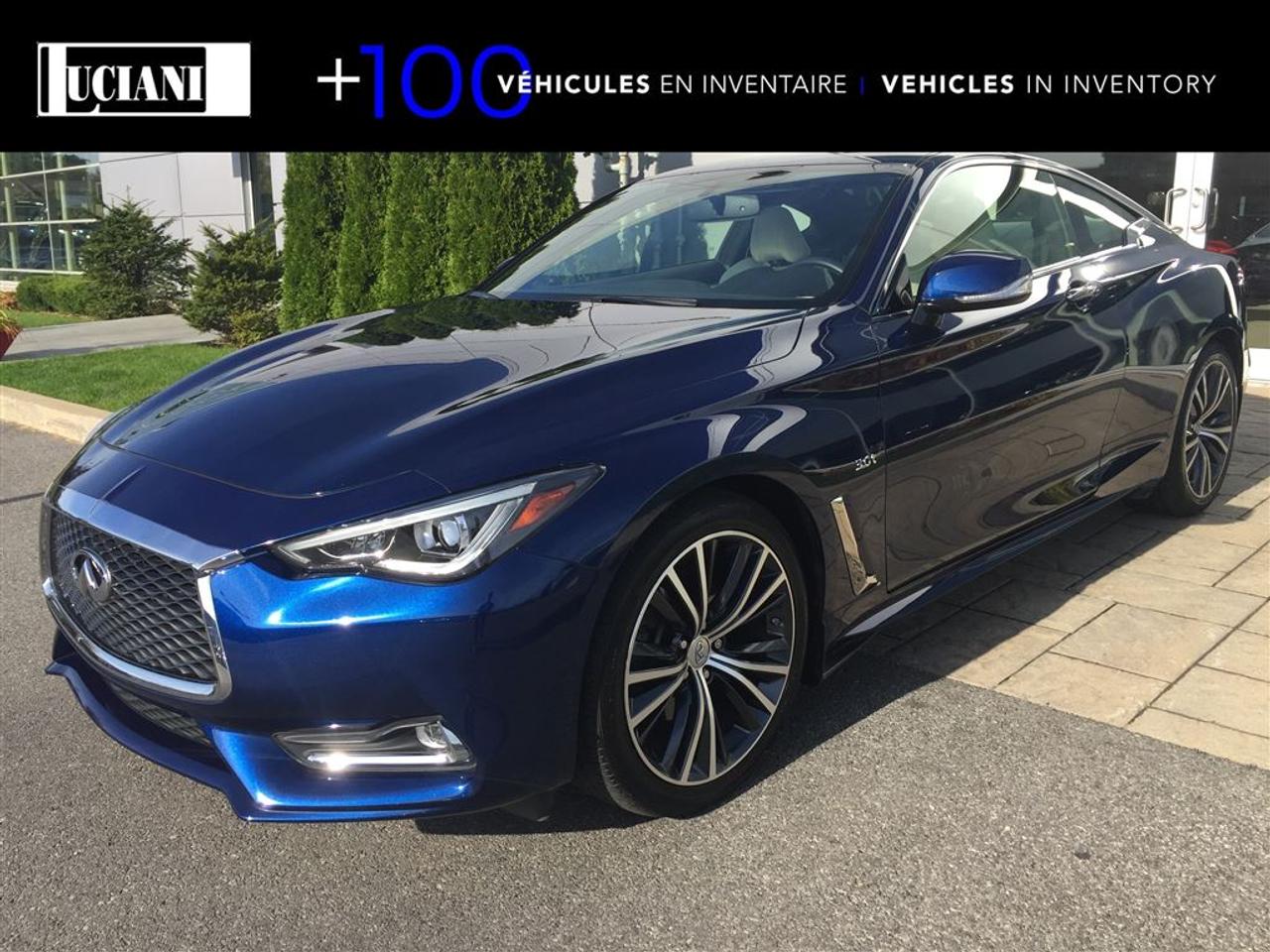<a href=https://www.lucianiinfiniti.ca/occasion/Infiniti-Q60-2017.html>https://www.lucianiinfiniti.ca/occasion/Infiniti-Q60-2017.html</a>

393$ / 2 semaines sur 84 mois , , 0$ comptant, GARANTIE COMPLETE de 6 ans /160 000km INCLUSE !!!        Repris dun client de la maison, toujours entretenue ICI chez luciani Infiniti, 1 seul propriétaire , non-fumeur , JAMAIS ACCIDENTÉ !!!        Bought Back from a Home Customer, Always Maintained Here at Luciani Infiniti, Only 1 Owner, Non Smoker, ACCIDENT FREE!!!        AWD, Système de Navigation, Caméra de Recul, Système de Son Bose, Toit Ouvrant, Sièges et Volant Chauffant, Bluetooth Audio, 4 Types de Mode de Conduite, Climatisation Dual-Zone et BEAUOUP PLUS !!        AWD, Navigation System, Back up Camera, Bose Sound System, Sun Roof, Heating Seats and Steering Wheel, Audio Bluetooth, 4 Different Driving Type, Dual-Zone Climate Control and MUCH MORE !!