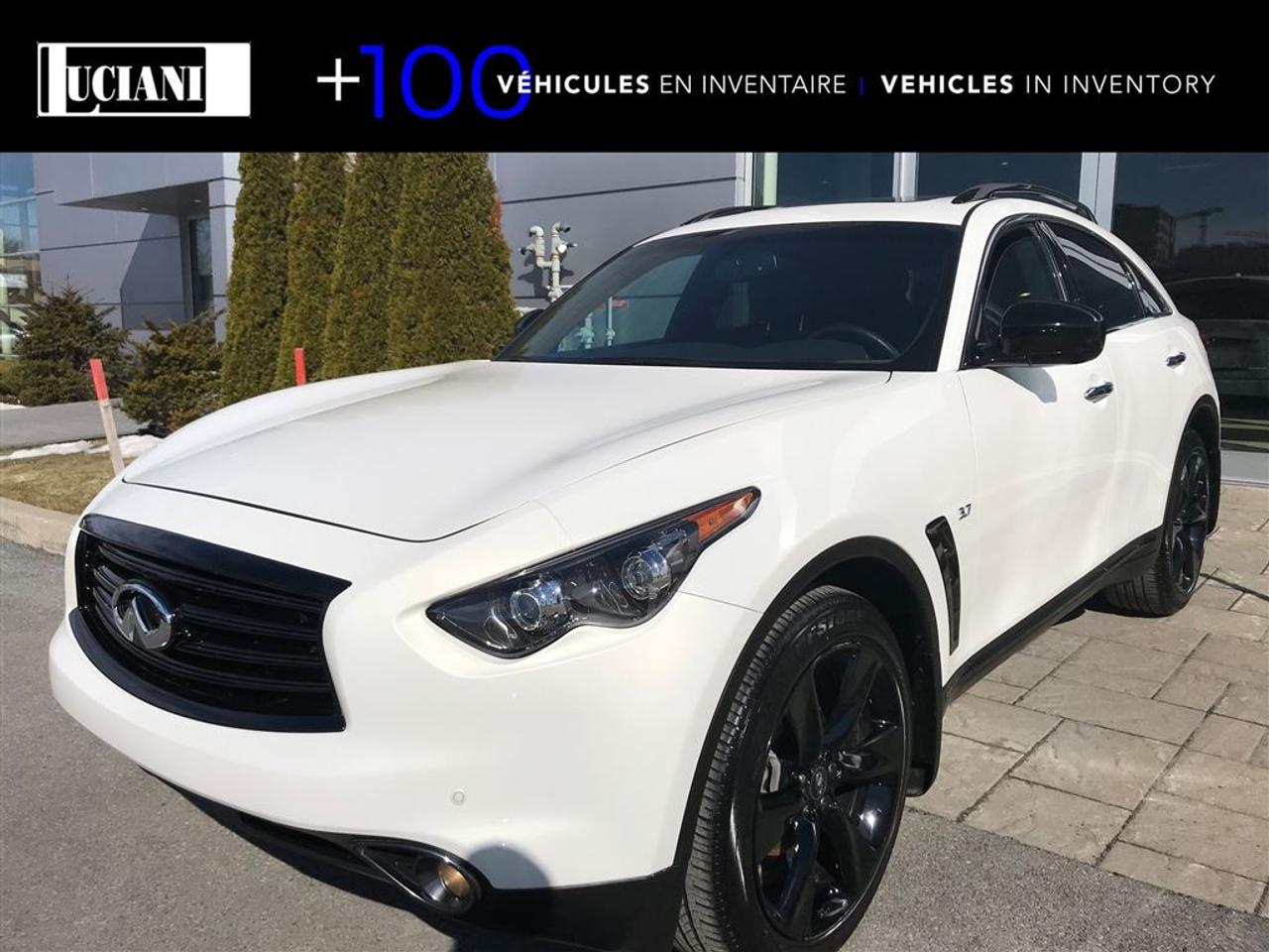 <a href=https://www.lucianiinfiniti.ca/occasion/Infiniti-QX70-2016.html>https://www.lucianiinfiniti.ca/occasion/Infiniti-QX70-2016.html</a>

GARANTIE COMPLETE 6 ans / 160 000km DISPONIBLE !!!       JAMAIS ACCIDENTÉ !!!      ACCIDENT FREE !!!