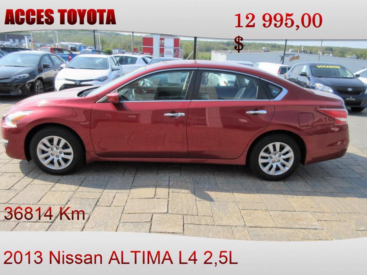 Used 2013 Nissan Altima  for sale in Rouyn-Noranda, QC