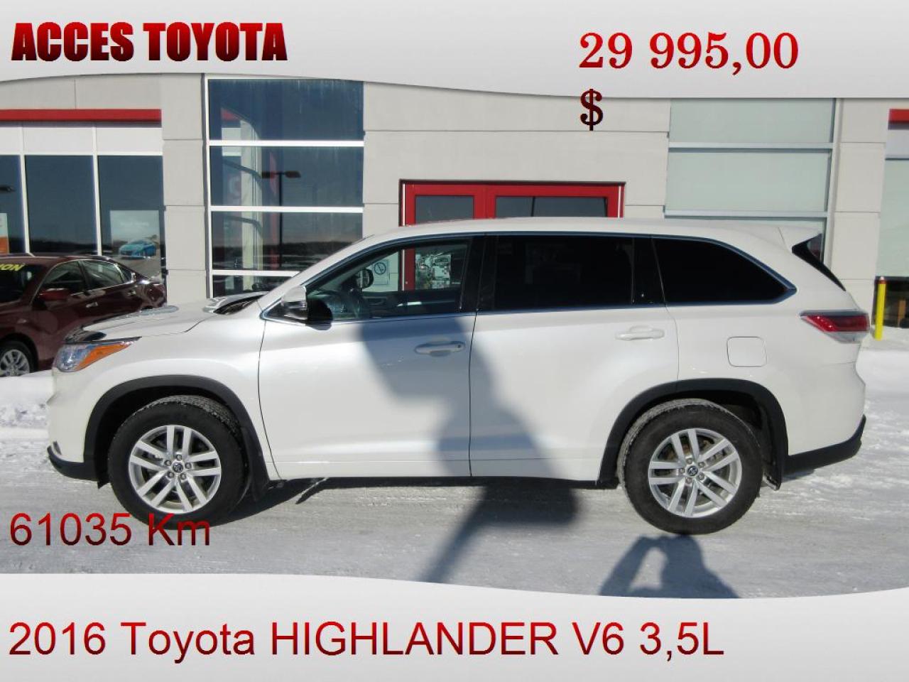Used 2016 Toyota Highlander  for sale in Rouyn-Noranda, QC