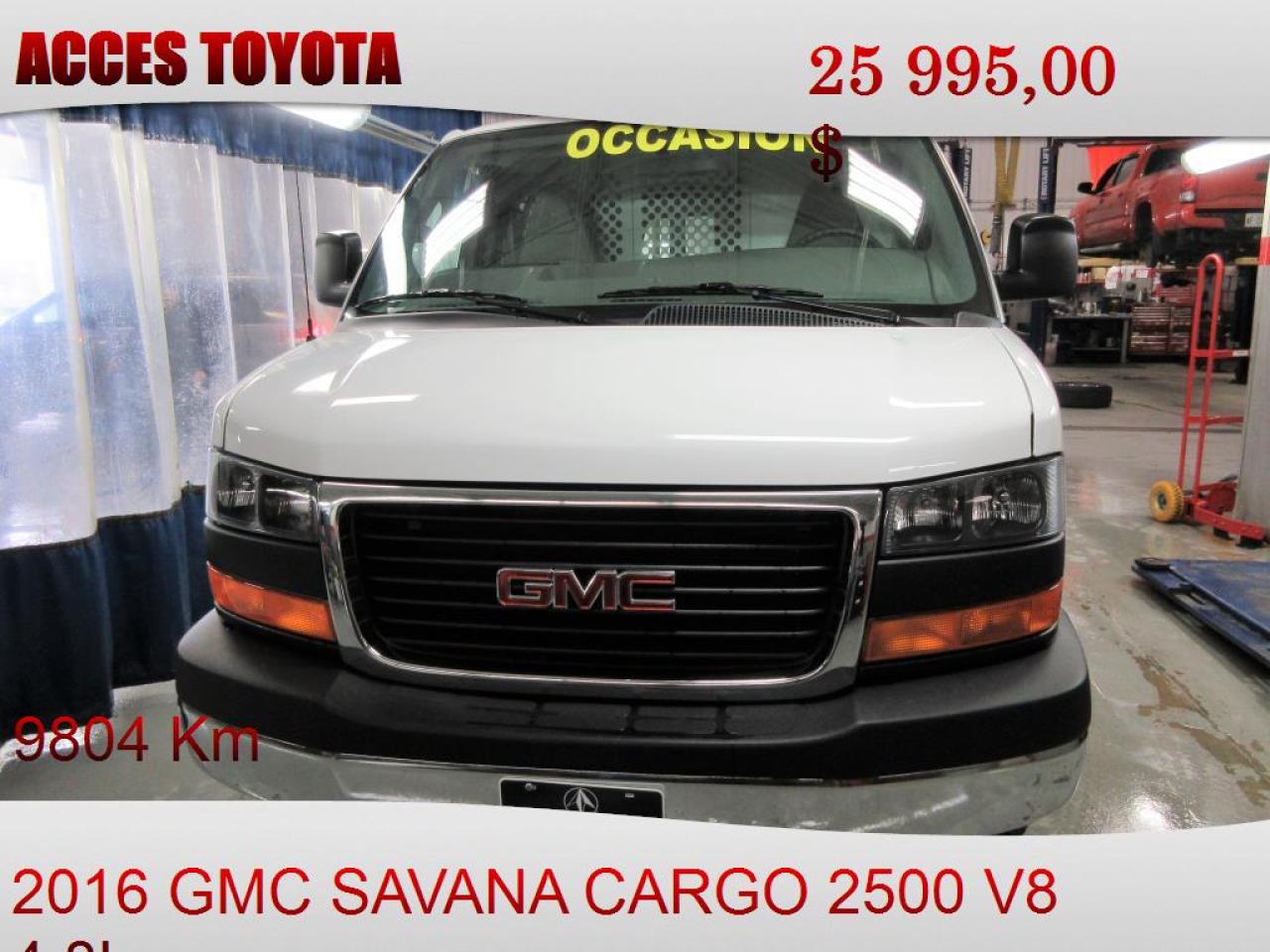 Used 2016 GMC SAVANA CARGO  for sale in Rouyn-Noranda, QC