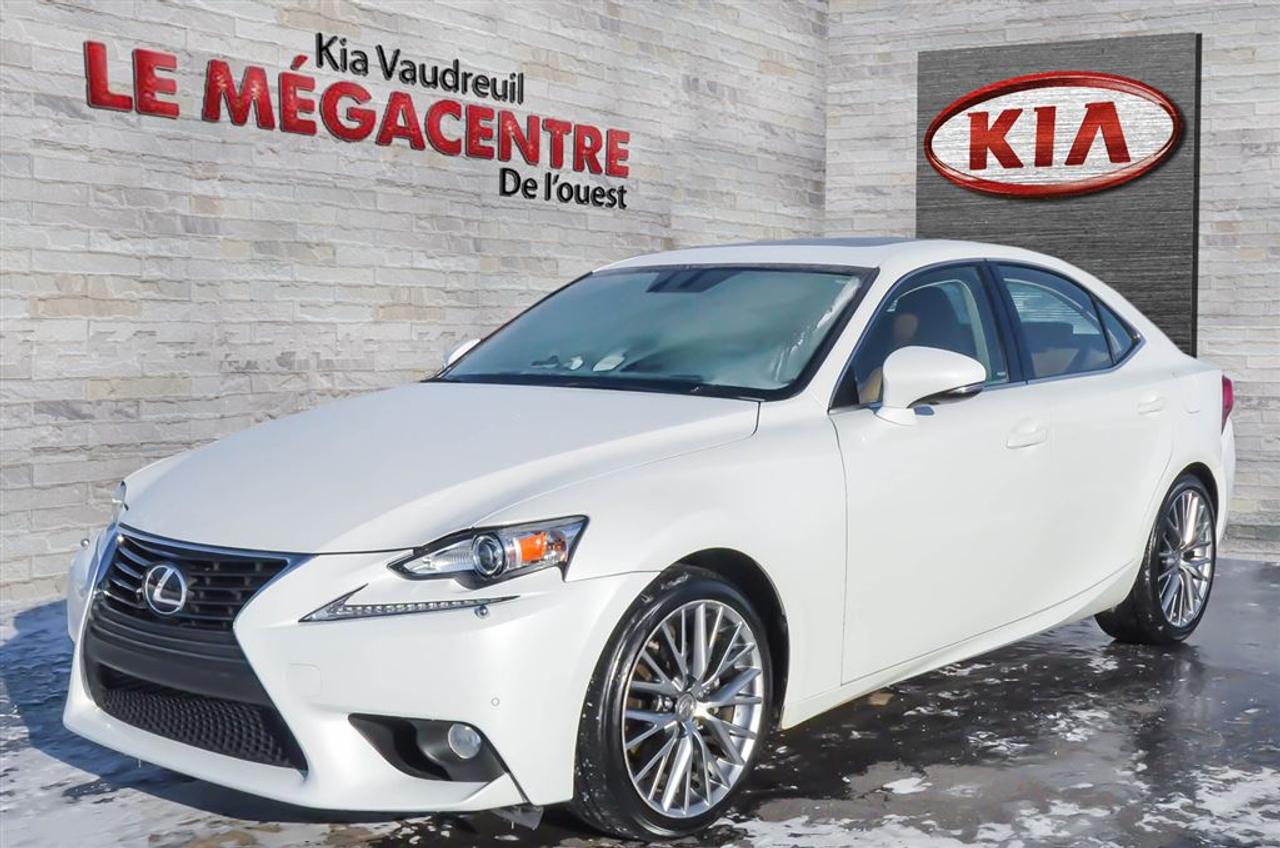 <a href=https://www.kiavaudreuil.com/occasion/Lexus-IS_250-2014.html>https://www.kiavaudreuil.com/occasion/Lexus-IS_250-2014.html</a>

Le méga centre de louest Kia Vaudreuil , vous offre un grand inventaire de véhicules doccasion de qualité, inspectés et préparés avec soin, avec un personnel entièrement dédié à votre satisfaction ! Meilleur prix du marché, cest garanti! Nous reprenons tous vos échange sans exception!! Nous avons à votre disposition un service de financement bancaire professionnel (2e , 3e chance au crédit). Tous nos véhicules doccasions Kia proviennent de notre fidèle clientèle. De plus, nous avons toutes les marques disponible telles que : Honda,Toyota,Kia,Mazda,Ford,Jeep,Chevrolet,Chrysler,Dodge,Nissan Audi, Bmw, Volkswagen, Mercedes, lexus?. le tout selon votre goût et budget. Vous cherchez un véhicule doccasion  On la ! Système de commande spéciale de véhicule également offert pour trouver le véhicule de vos rêves. Lautomobile, cest notre passion! Photos et vidéos personnalisés disponibles sur demande. Rapports CarProof disponible, plus de 100 véhicules doccasion en inventaire!!!! *PRIX BASÉ SUR UN FINANCEMENT A TAUX RÉGULIER    www.kiavaudreuil.com Vaudreuil-Dorion sur la rive-sud de Montréal. Communiquer avec lun de nos représentants 7 jours sur 7.             24 heures - 365 jours: 1-888-379-1742.     Cest facile de faire affaire avec nous.