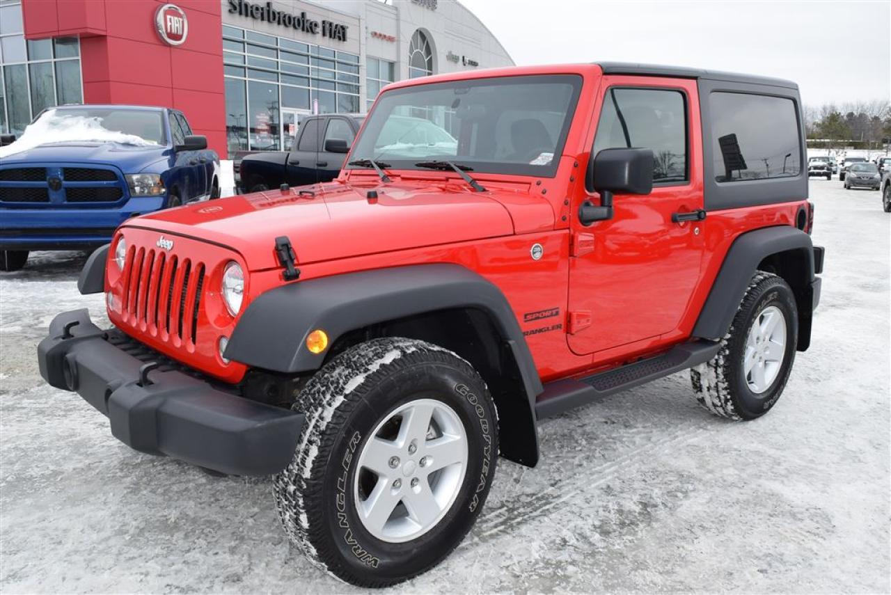 Used 2017 Jeep Wrangler Sport 4x4 A/c+all for sale in Sherbrooke, QC