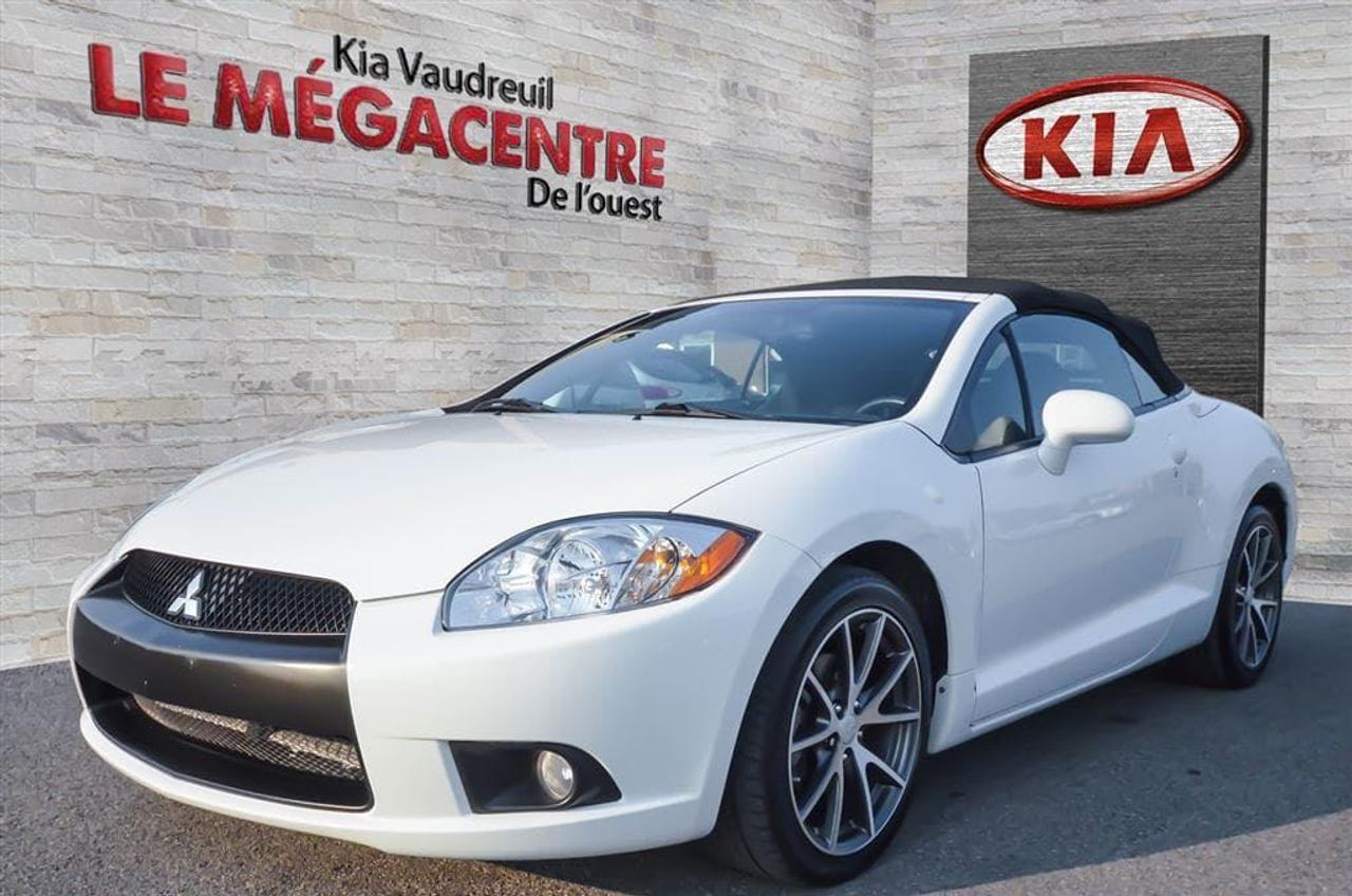 <a href=https://www.kiavaudreuil.com/occasion/Mitsubishi-Eclipse_Spyder-2012.html>https://www.kiavaudreuil.com/occasion/Mitsubishi-Eclipse_Spyder-2012.html</a>

MITSUBISHI ECLIPSE SPYDER avec 60 000 km!!! Voiture impeccable! Toujours bien entretenue!!        CONVERTIBLE - MIROIRS ÉLECTRIQUE - SYSTÈME DE SON ROCKFORD FOSGATE - PHARES ENTI-BROUILLARD - +++        - Rapport dinspection et Carproof disponibles. Spécialiste 1er, 2e et 3e chances au crédit! Aucun cas refusé!!! Prix basé sur un financement. Nhésitez surtout pas à contacter lun de nos conseillers pour plus dinformations : 1 888 379-5806        Kia Vaudreuil ET son Méga Centre doccasion de lOuest!