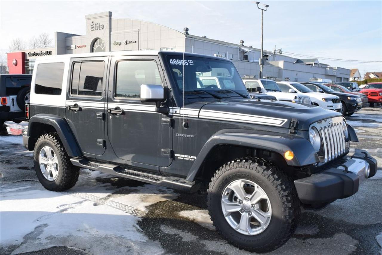 Used 2017 Jeep Wrangler Sahara 2 Toits for sale in Sherbrooke, QC