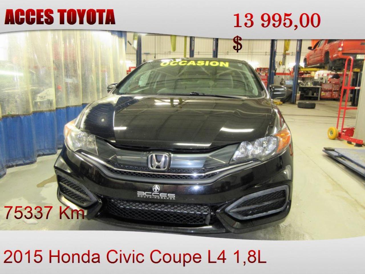 Used 2015 Honda Civic  for sale in Rouyn-Noranda, QC
