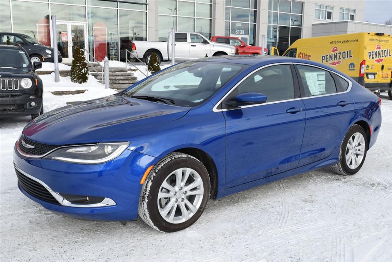 <a href=https://www.elitechrysler.com/occasion/Chrysler-200-2016.html>https://www.elitechrysler.com/occasion/Chrysler-200-2016.html</a>

Liquidation, sièges et volant chauffant, démarreur à distance, caméra de recul, Bluetooh, Véhicule vendu avec Garantie du manufacturier  Auto, à vendre Chez Élite Chrysler Jeep Dodge Ram, le plus grand choix en inventaire. À Sherbrooke en Estrie   Possibilité de Livraison partout au Québec !!!!!!  Pour plus de détails, pour un essai routier ou même lachat, Communiquer avec lun de nos conseillers en vente sans frais au 1-888-647-5468.  Financement sur place. (1ère et 2ième Chance)