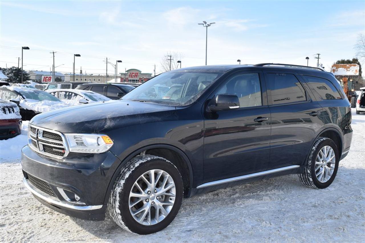 <a href=https://www.elitechrysler.com/occasion/Dodge-Durango-2016.html>https://www.elitechrysler.com/occasion/Dodge-Durango-2016.html</a>

un VUS avec 7 passagers, tout équipé, conduite agréable, seulement 28624kn, Balance de Garantie du manufacturier   Auto, à vendre Chez Élite Chrysler Jeep Dodge Ram, le plus grand choix en inventaire. À Sherbrooke en Estrie   Possibilité de Livraison partout au Québec !!!!!!  Pour plus de détails, pour un essai routier ou même lachat, Communiquer avec lun de nos conseillers en vente sans frais au 1-888-647-5468.  Financement sur place. (1ère et 2ième Chance)