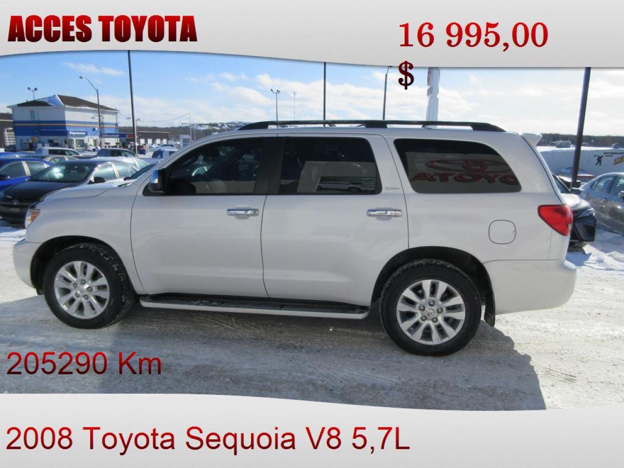 Used 2008 Toyota Sequoia  for sale in Rouyn-Noranda, QC