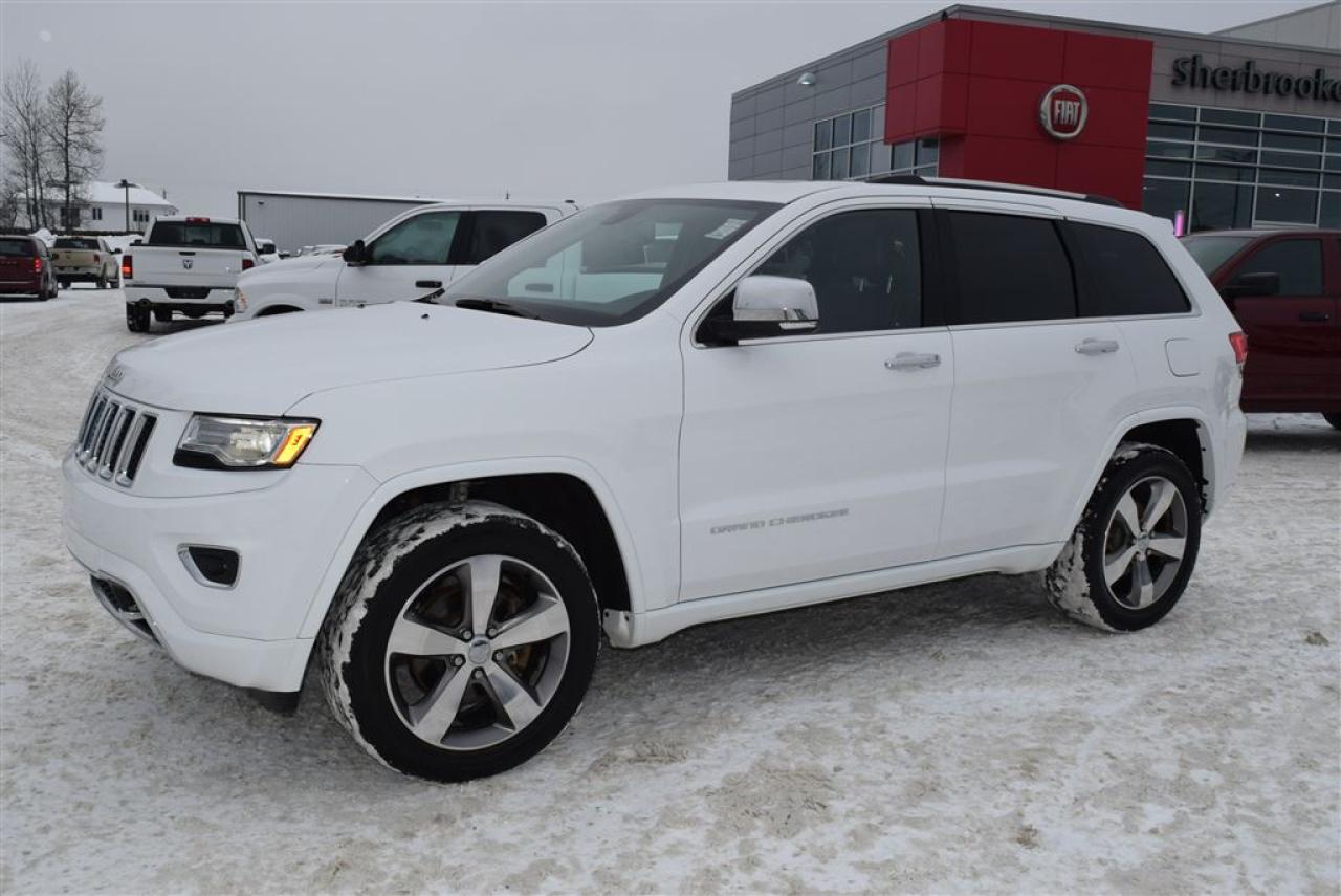 Used 2016 Jeep Grand Cherokee Overland+cuir+naviga for sale in Sherbrooke, QC
