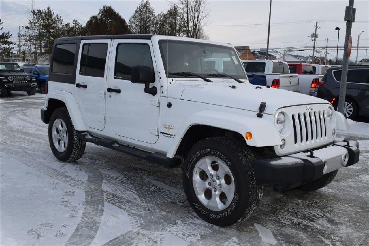 Used 2015 Jeep Wrangler Sahara+bluetooth+nav for sale in Sherbrooke, QC
