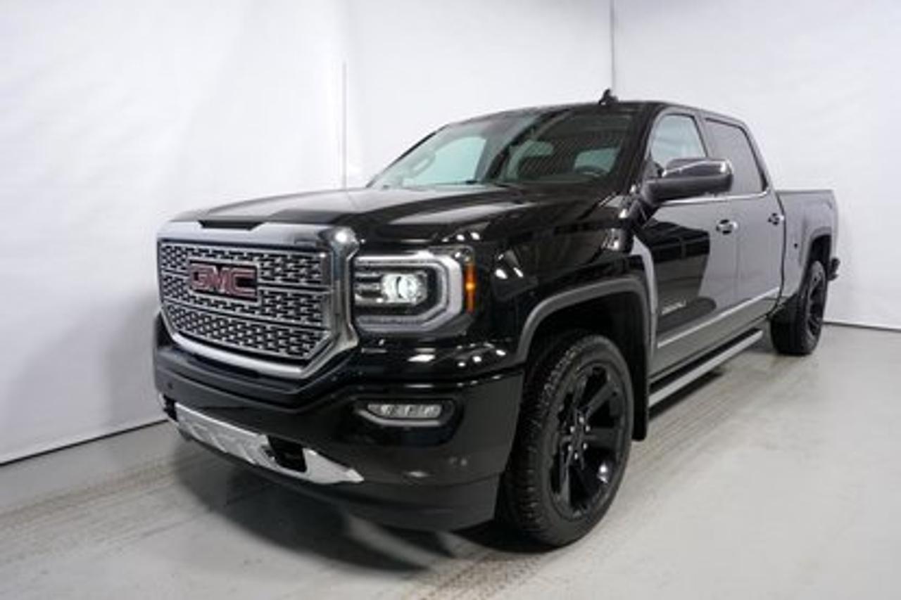 <a href=https://www.autoaubaine.com/GMC-Sierra 1500-c7004057.html>https://www.autoaubaine.com/GMC-Sierra 1500-c7004057.html</a>

GMC Sierra 1500 Denali, Crew Cab  2018Régulateur de vitesse, Freins ABS, Contrôle de stabilité, Coussin gonflable conducteur, Coussins gonflables latéraux, Démarreur à distance, Lecteur CD, Lecteur MP3, Intérieur en cuir, Siège mémoire, Volant ajustable, Marchepieds, Tapis protecteurs, Attelage remorque, Caméra de recul, Pédales ajustables, Rétroviseurs, Volant gainé de cuir, Rétroviseur électrique, Direction assistée, Rétroviseurs chauffants, Siège à réglage électrique, Coussins gonflables arrière pour la tête, Siège conducteur - soutien lombaire, Siège passager - soutien lombaire, Siège refroidissant, Freins à disque, Sièges chauffants - Avant, Antipatinage, Phares antibrouillards, Système de surveillance de la pression des pneus, Sièges baquets, Technologie Bluetooth intégrée, Roue de secours - Temporaire, Rétroviseur à atténuation automatique, Climatisation, Volant chauffant