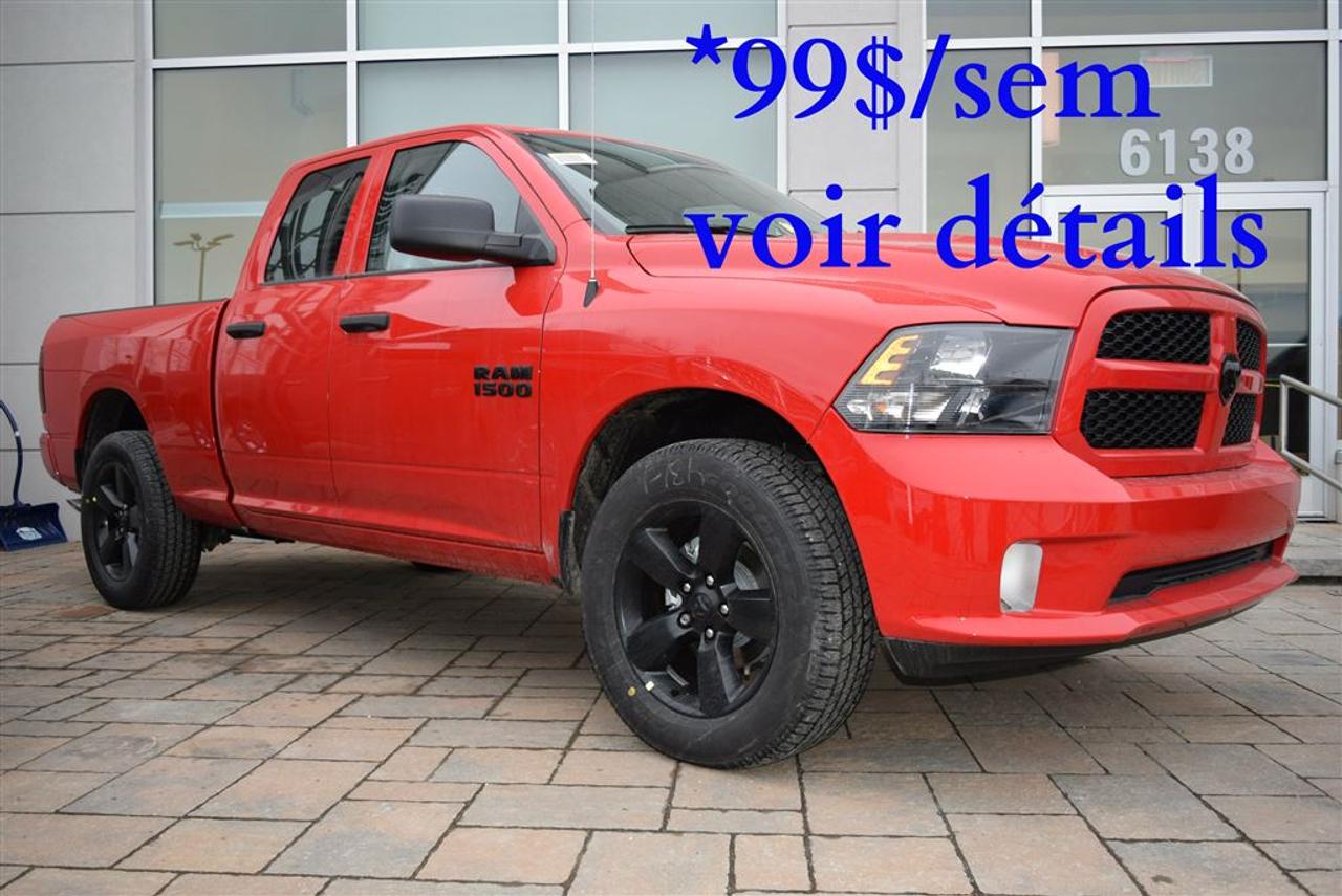 <a href=https://www.elitechrysler.com/occasion/RAM-1500-2018.html>https://www.elitechrysler.com/occasion/RAM-1500-2018.html</a>

2018 Ram 1500 Express V-6, 8 vitesses,caméra de recul, attelage de classe IV, * Location 99.63$/sem plus taxes, taux 1,49,temr 24 mois,18,000km,   Auto, à vendre Chez Élite Chrysler Jeep Dodge Ram, le plus grand choix en inventaire. À Sherbrooke en Estrie   Possibilité de Livraison partout au Québec !!!!!!  Pour plus de détails, pour un essai routier ou même lachat, Communiquer avec lun de nos conseillers en vente sans frais au 1-888-647-5468.  Financement sur place. (1ère et 2ième Chance)