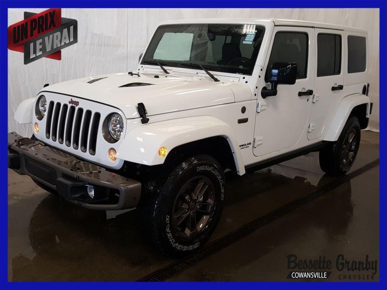 Used 2017 Jeep Wrangler Sahara +hitch, A/c for sale in Granby, QC