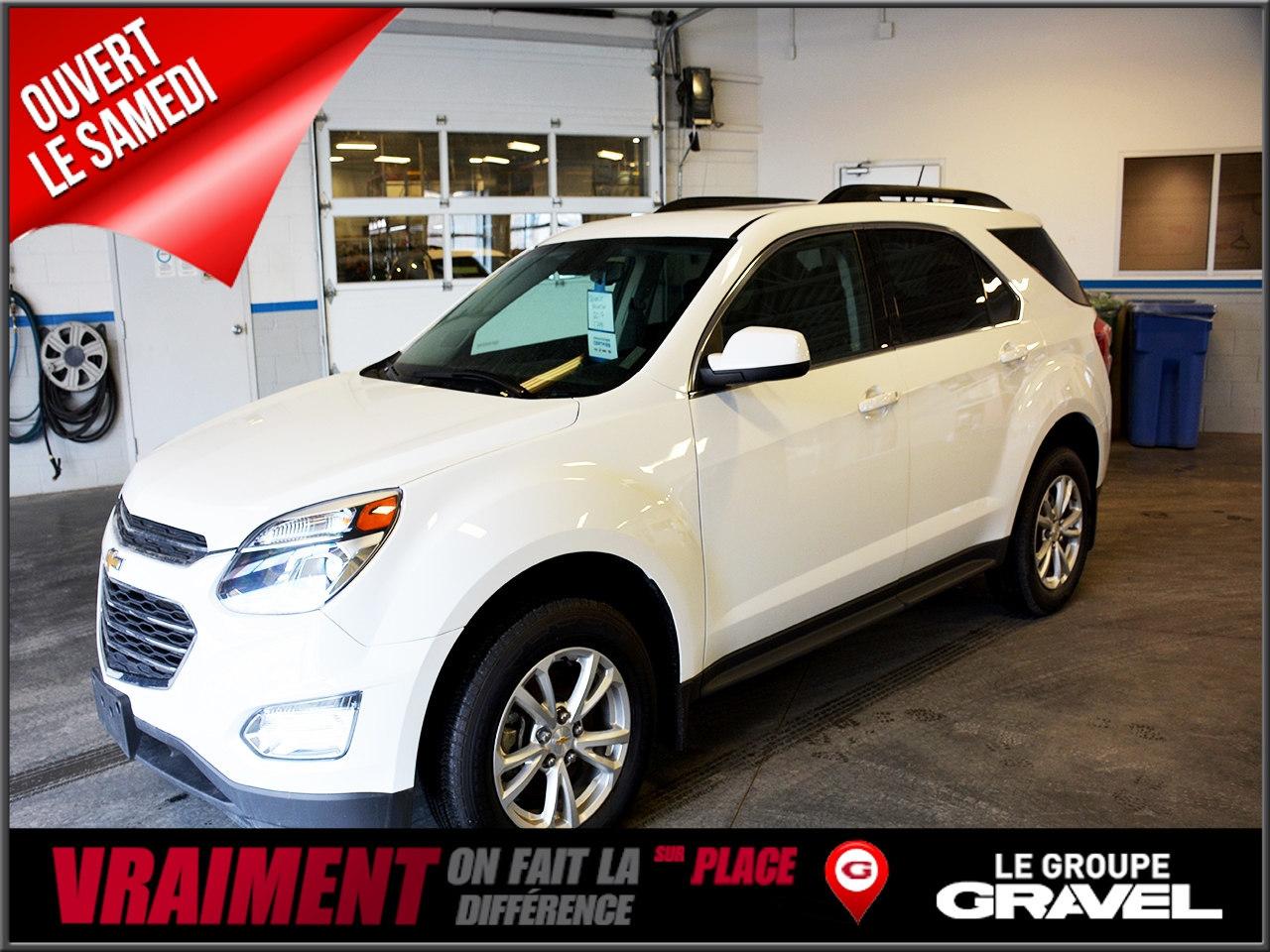 <a href=https://www.gravelauto-iledessoeurs.com/occasion/Chevrolet-Equinox-2017.html>https://www.gravelauto-iledessoeurs.com/occasion/Chevrolet-Equinox-2017.html</a>

JAMAIS ACCIDENTÉ - NAVIGATION - TOIT OUVRANT - ROUE 17 POUCE EN ALUMINIUM - SIÈGE ÉLECTRIQUE - PORTE ARRIÈRE ÉLECTRIQUE - CAMÉRA DE RECUL - SIÈGE AVANT CHAUFFANT - DÉMARREUR A DISTANCE - PLUS D INFORMATION EN SUCCURSALE Financement facile au meilleur taux dintérêt : 1re, 2e, 3e et 4e chance au crédit. Le groupe Gravel, depuis 1952, vous offre des véhicules doccasions certifiés, vérifiés, garantis et reconditionnés. Véhicules de qualité, avec le meilleur service, au meilleur prix. Carproof gratuit. Grand choix dautos, de fourgonnettes, de VUS, de 4X4 et de camions légers. Plus de 600 véhicules en inventaire prêts pour la livraison. Ouvert le samedi à lÎle-des Surs,St-Léonard et sur Décarie. Recommandé par le CAA. Meilleur prix pour votre échange. Groupe Gravel, la puissance du groupe. À vous den profiter! www.gravelauto.com