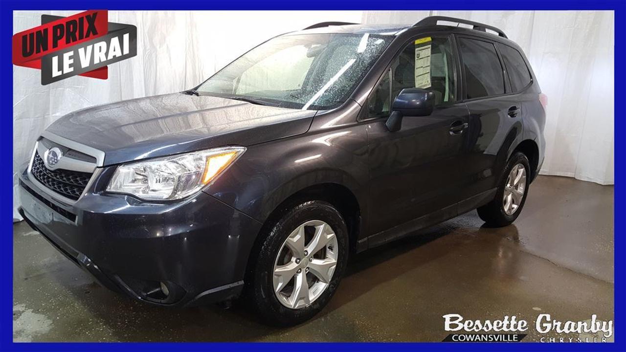 <a href=https://www.granbychrysler.com/occasion/Subaru-Forester-2014.html>https://www.granbychrysler.com/occasion/Subaru-Forester-2014.html</a>

Aucun carproof, inspection complète, sièges chauffantsDes transactions sans tracas depuis 60 ans !-150 véhicules doccasion disponible.-Rapport CARPROOF disponible.-Inspection tranquillité desprit.Notre politique : Un prix, le vrai.*Financement rapide aux meilleurs taux de lindustrie*1,2 et 3 chance au crédit disponibleAppelez-nous pour plus de détails! Contactez-nous par Texto au numéro 450-915-1404.==Téléphonez-nous avant de vous déplacer afin de confirmer lemplacement et la disponibilité ==Tous les rabais sont déjà inclus dans le prix affiché (conquête/loyauté/boni au comptant/etc.)==Financement rapide==2e Chance au crédit disponible==Frais de préparation et de documentation (325$ neuf et 225$ occasion) en sus==Photos à titre indicatif==Le manufacturier ou le concessionnaire peuvent mettre fin à cette offre en tout temps==Vaste inventaire==