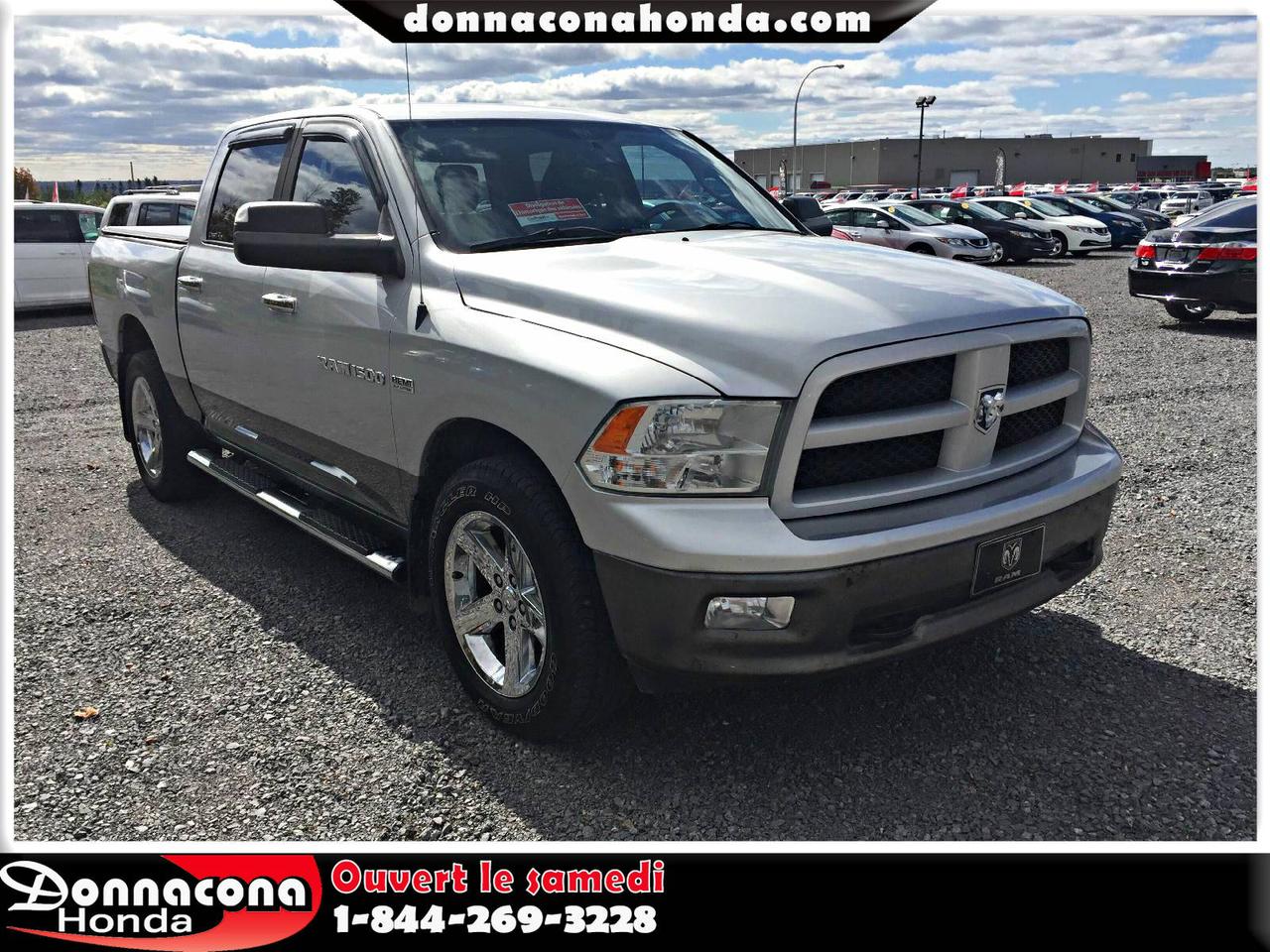 <a href=https://www.donnaconahonda.com/occasion/RAM-1500-2011.html>https://www.donnaconahonda.com/occasion/RAM-1500-2011.html</a>

DONNACONA HONDA, DODGE RAM 1500 2011, RÉGULATEUR DE VITESSE, ATTELAGE REMORQUE, CONNEXION BLUETHOOT, OUVRE-PORTE GARAGE ÉLECTRIQUE, JANTES EN ALLIAGE, VITRES TEINTÉES, DÉFLECTEURS DE FENÊTRES, MARCHEPIEDS, COUVRE-BOITE RIGIDE, CROCHETS À LAVANT.
JAMAIS ACCIDENTÉ, NON-FUMEUR, RAPPORT CAPROOF, INSPECTION CERTIFIÉE.
Pour plus de renseignements contactez lun de nos conseillers au 1-844-269-3228.