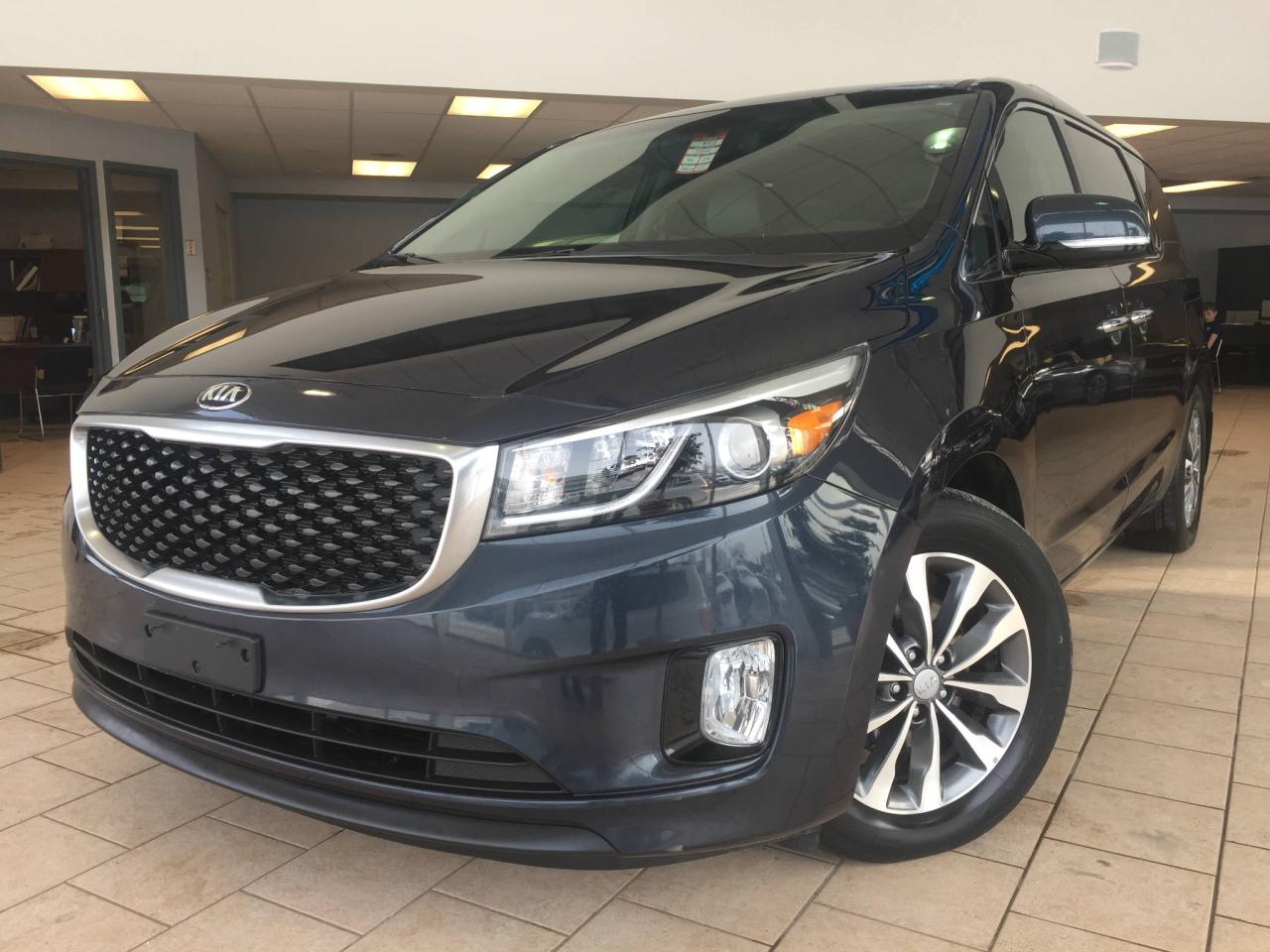 Used 2016 Kia Sedona SX CUIR CAM.RECUL 7 PASSAGERS BLUETOOTH for sale in Pointe-Aux-Trembles, QC