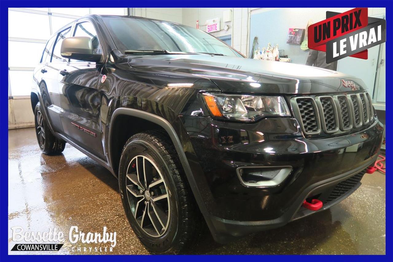 <a href=https://www.granbychrysler.com/occasion/Jeep-Grand_Cherokee-2018.html>https://www.granbychrysler.com/occasion/Jeep-Grand_Cherokee-2018.html</a>

surveillance angles morts et détecteurs obstacles, roues 18 PO, écran tactile 8.4 po, bluetooth, caméra de recul, sièges chauffants et ventilés, volant chauffant,         Des transactions sans tracas depuis 60 ans !        Notre politique : Un prix, le vrai.        *Financement rapide aux meilleurs taux de lindustrie    *1,2 et 3 chance au crédit disponible        Appelez-nous pour plus de détails!     Contactez-nous par Texto au numéro 450-915-1404.        ==Téléphonez-nous avant de vous déplacer afin de confirmer lemplacement et la disponibilité ==Tous les rabais sont déjà inclus dans le prix affiché (conquête/loyauté/boni au comptant/etc.)==Financement rapide==2e Chance au crédit disponible==Frais de préparation et de documentation (325$ neuf et 225$ occasion) en sus==Photos à titre indicatif==Le manufacturier ou le concessionnaire peuvent mettre fin à cette offre en tout temps==Vaste inventaire==