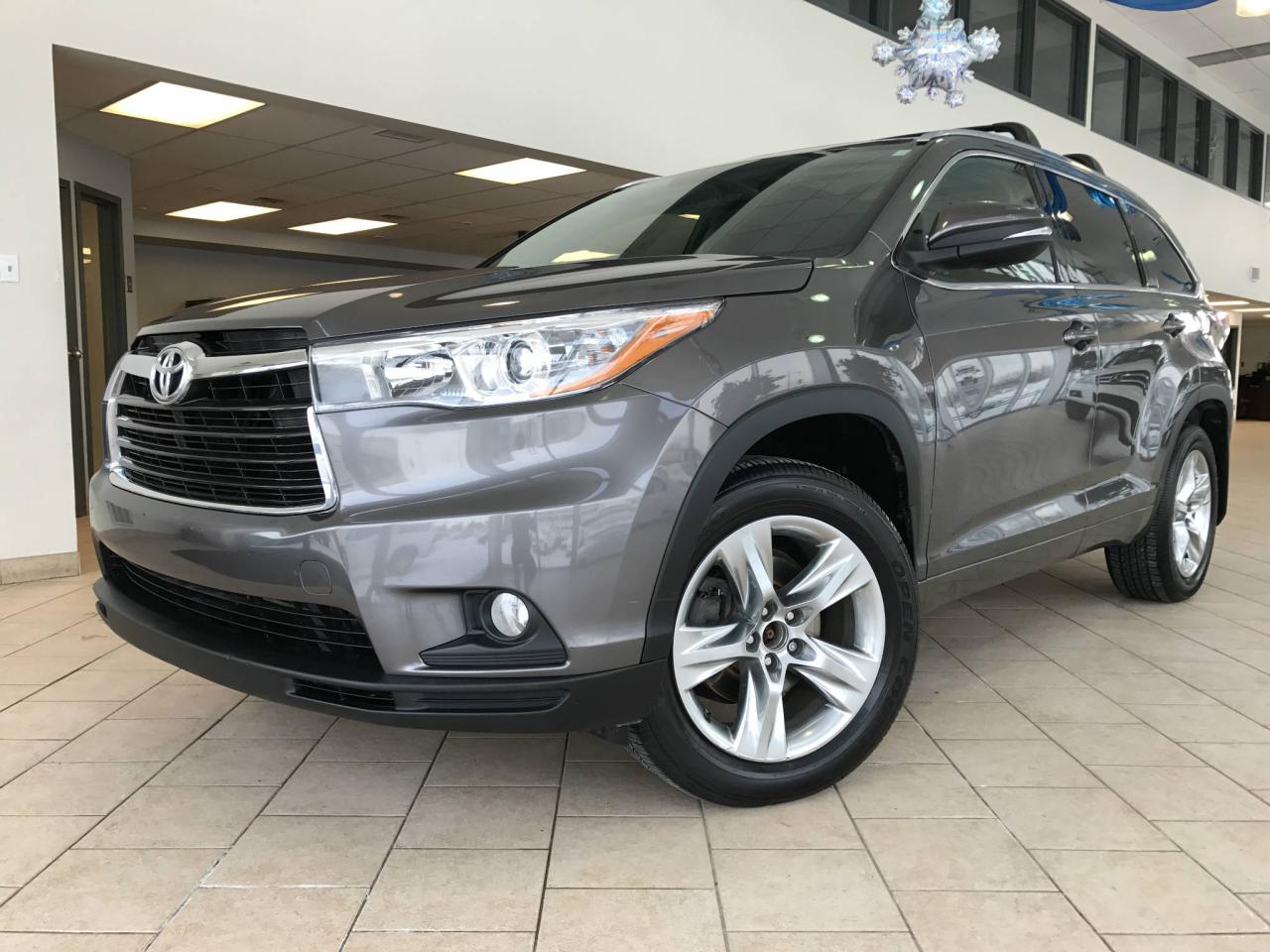 Used 2015 Toyota Highlander LIMITED 7 PASSAGERS CUIR TOIT PANORAMIQU for sale in Pointe-Aux-Trembles, QC