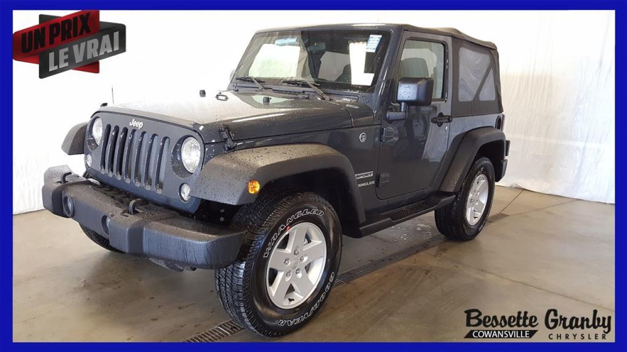 Used 2017 Jeep Wrangler Sport S +hitch for sale in Granby, QC