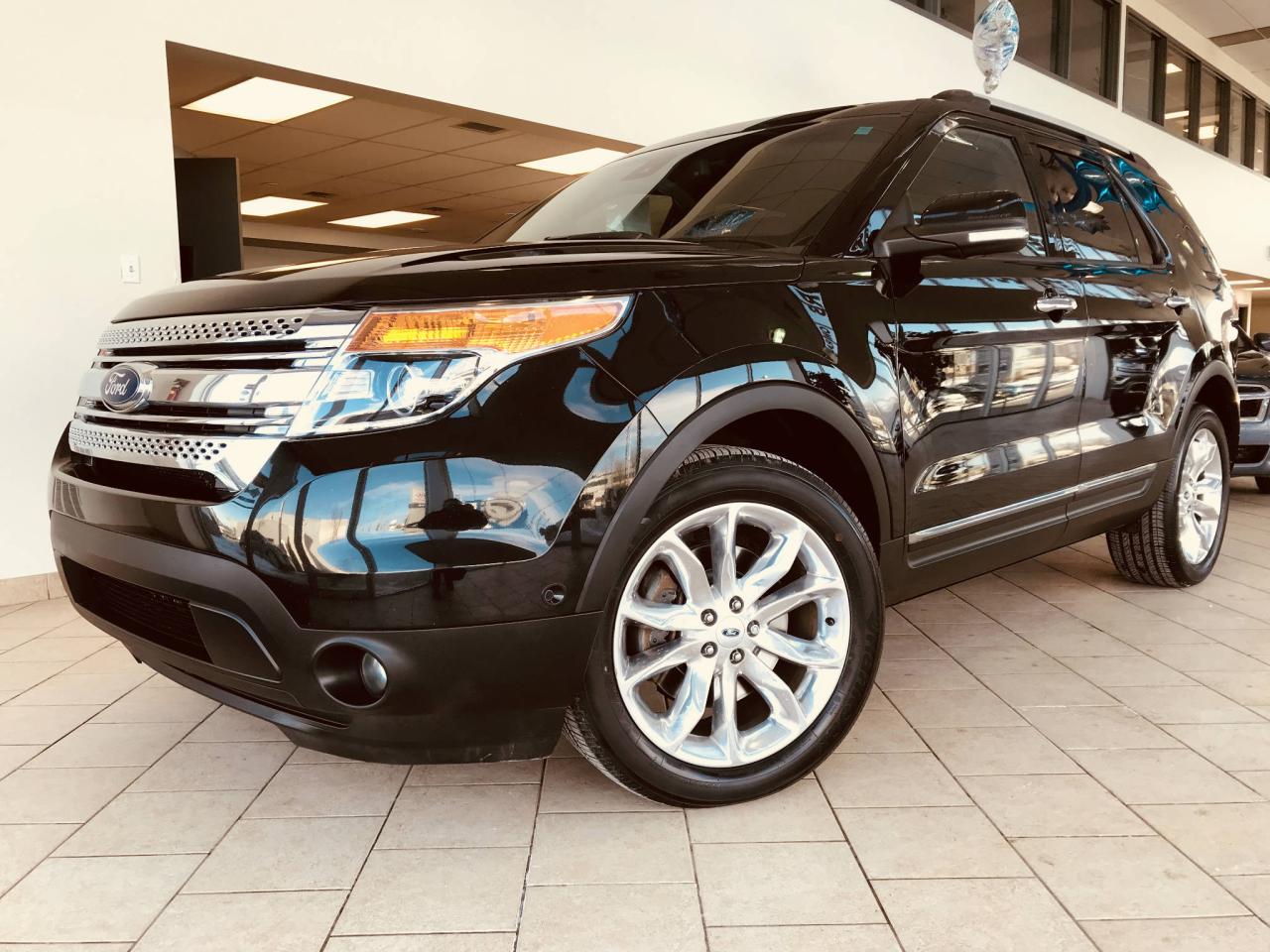 Used 2014 Ford Explorer V6 LIMITED 4x4 CUIR TAN TOIT PANO 7 PASS for sale in Pointe-Aux-Trembles, QC