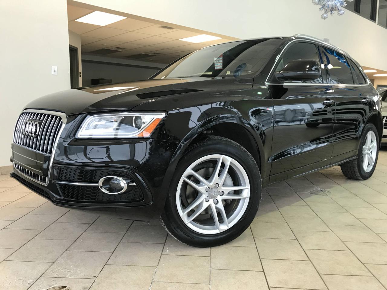 Used 2015 Audi Q5 2.0t S-LINE CUIR TOIT PANORAMIQUE QUATTR for sale in Pointe-Aux-Trembles, QC