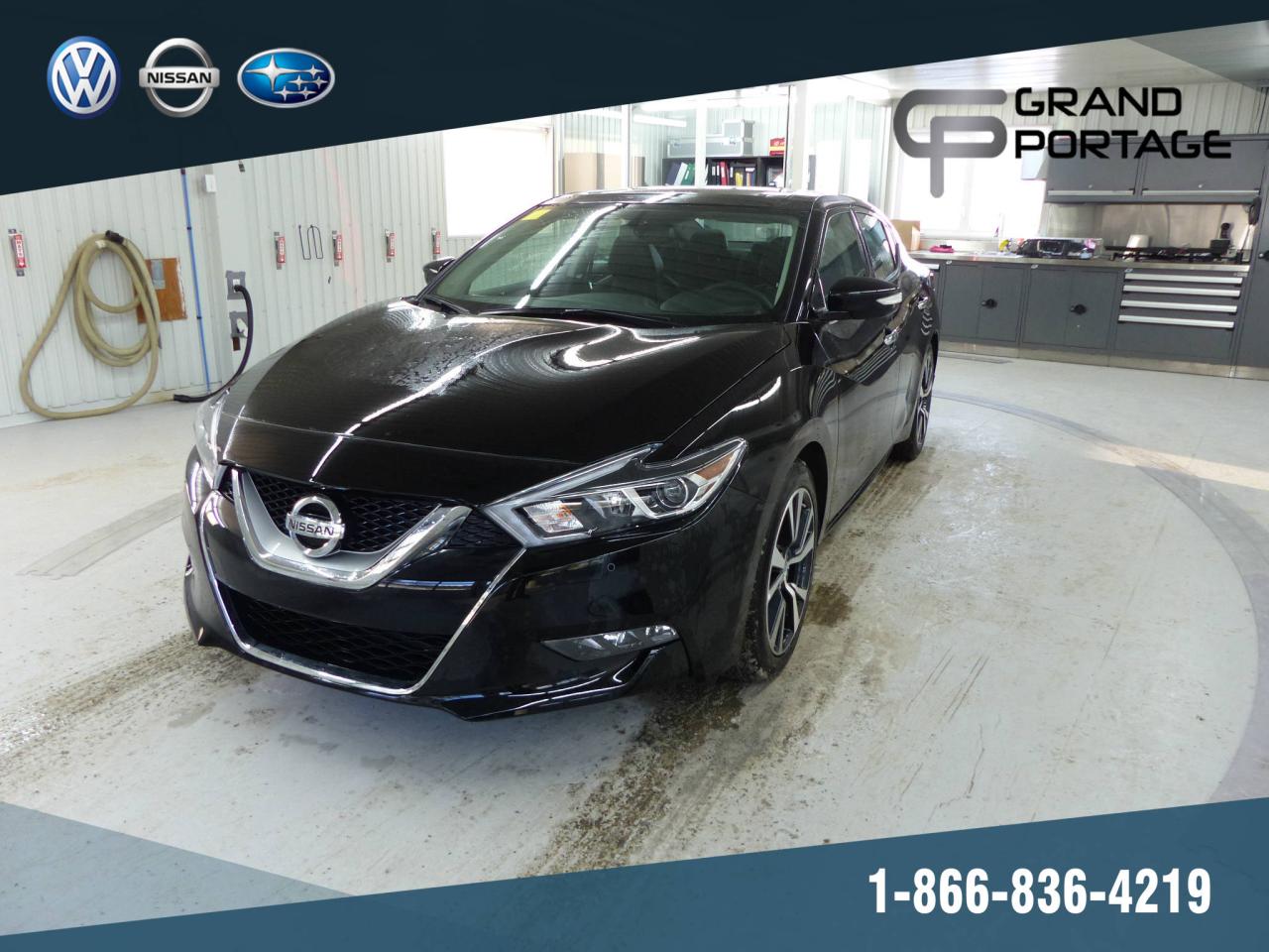 Used 2017 Nissan Maxima SL Berline V6 3.5l, + Nav. + Cuir for sale in Rivière-Du-Loup, QC