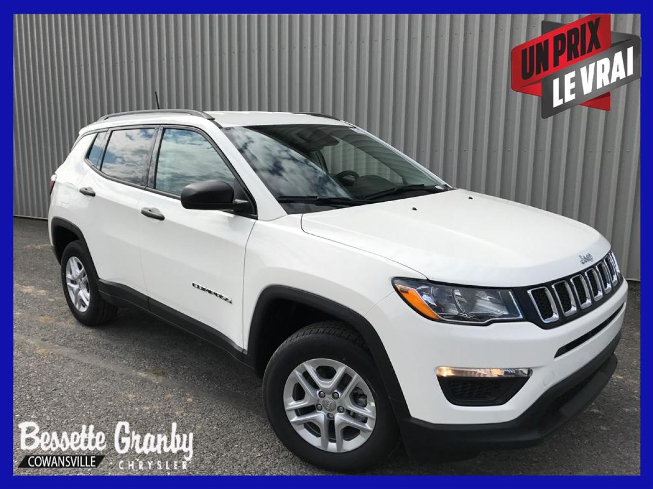 Used 2018 Jeep Compass Sport Plus +caméra for sale in Granby, QC