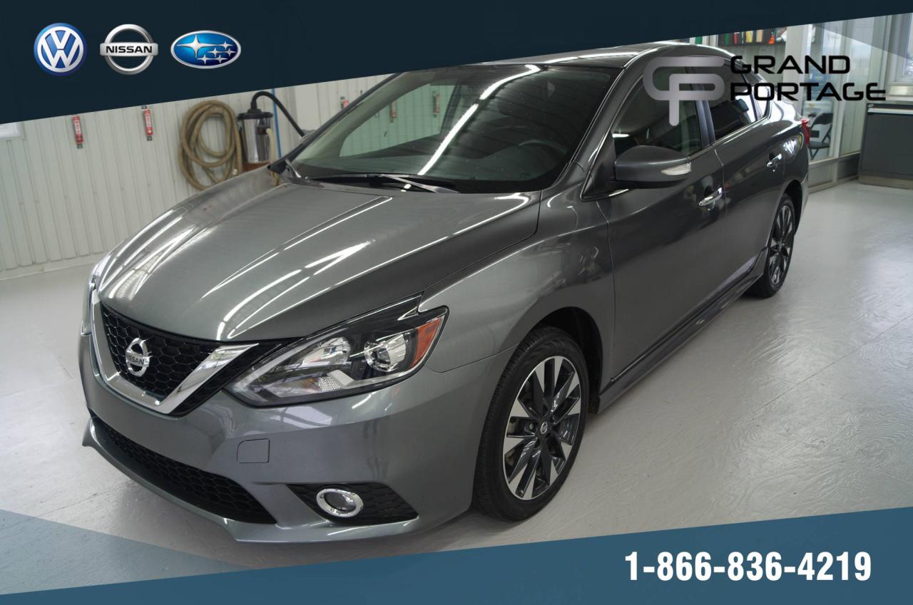 Used 2017 Nissan Sentra SR Turbo 1.6L + MANUEL + CUIR + GPS CAMÉ for sale in Rivière-Du-Loup, QC