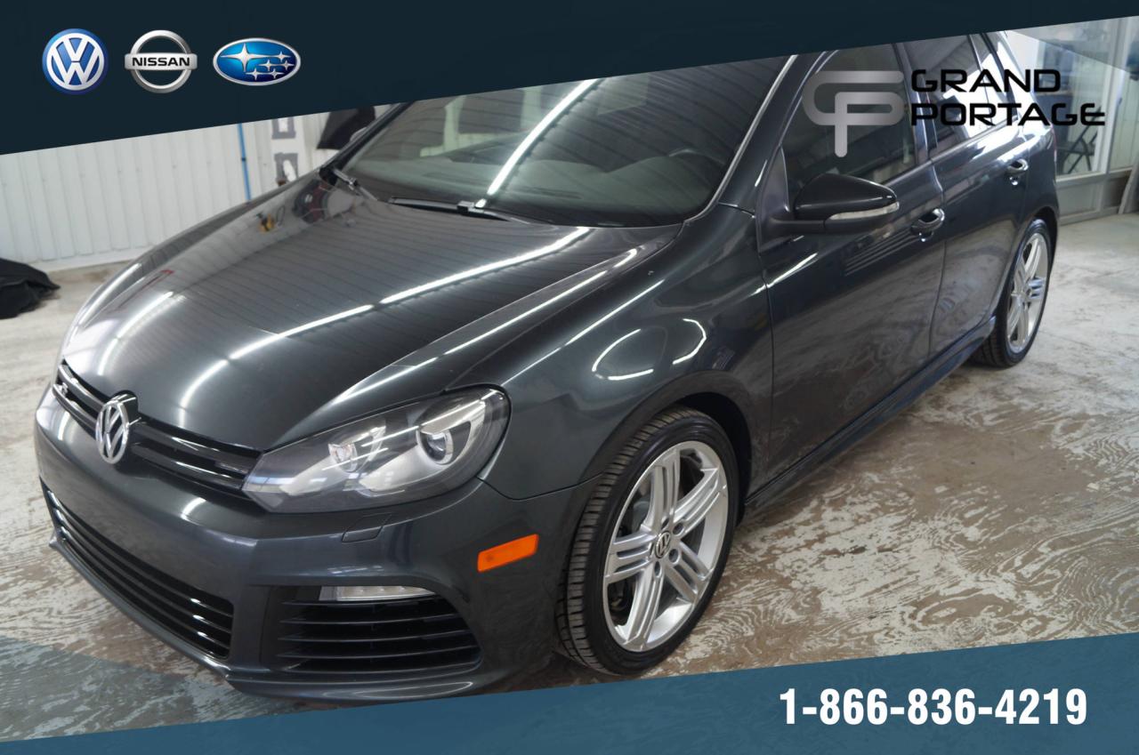 Used 2013 Volkswagen Golf R AWD + TOIT OUVRANT + GPS + CUIR for sale in Rivière-Du-Loup, QC