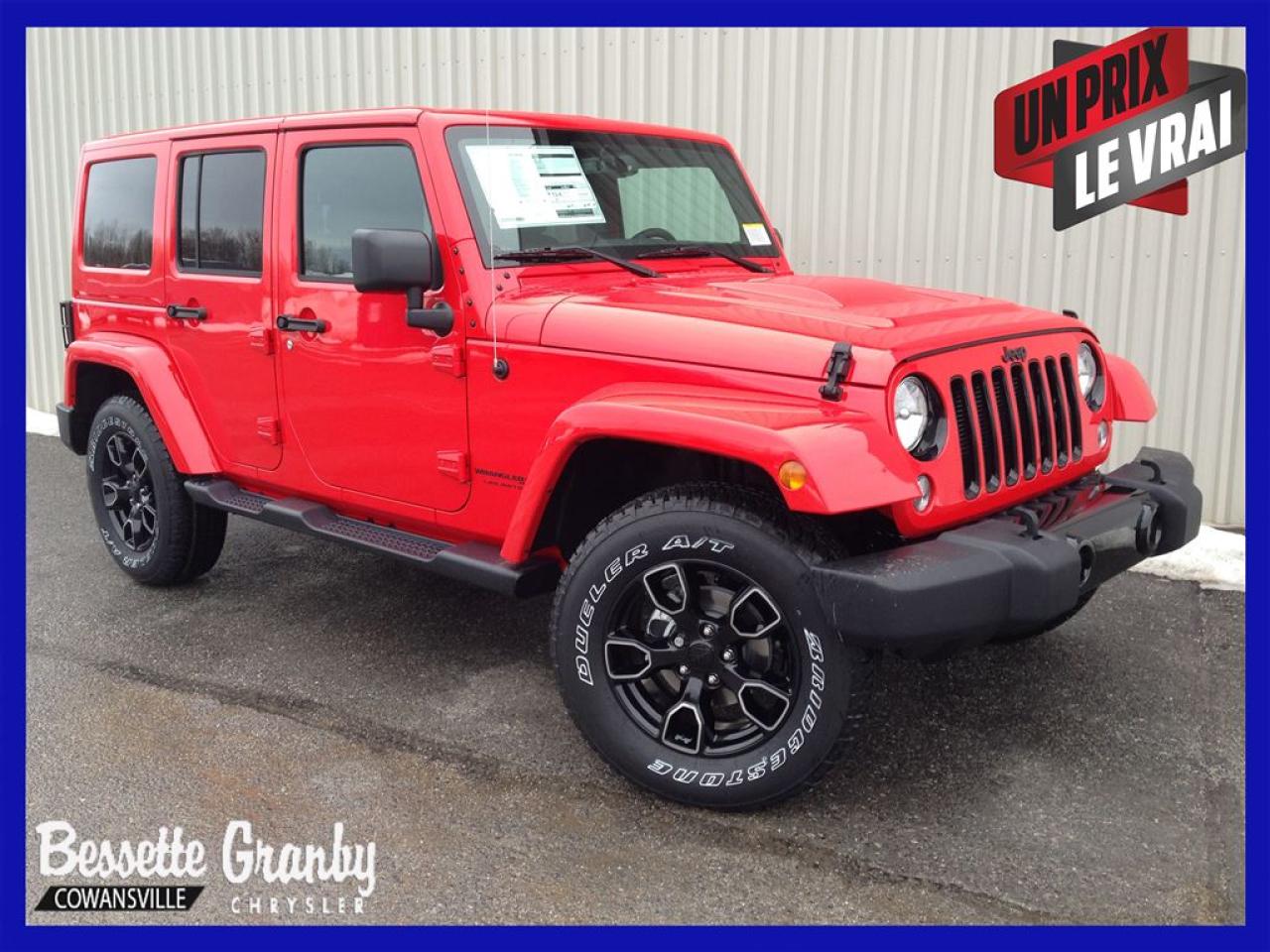Used 2018 Jeep Wrangler Unltd Sahara +hitch for sale in Granby, QC