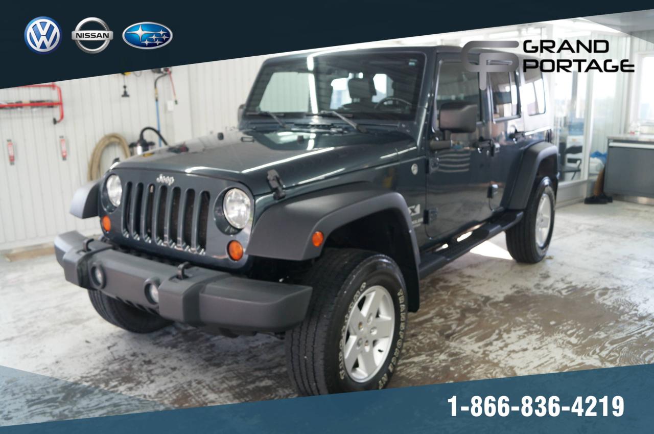 Used 2007 Jeep Wrangler Unlimited X 3.8L + AWD + AUTO + MAGS + C for sale in Rivière-Du-Loup, QC