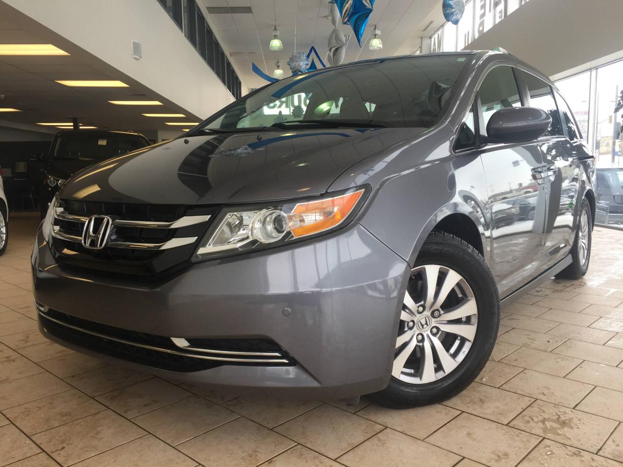 Used 2014 Honda Odyssey EX-L DVD CUIR PORTES ELECTRIQUES for sale in Pointe-Aux-Trembles, QC