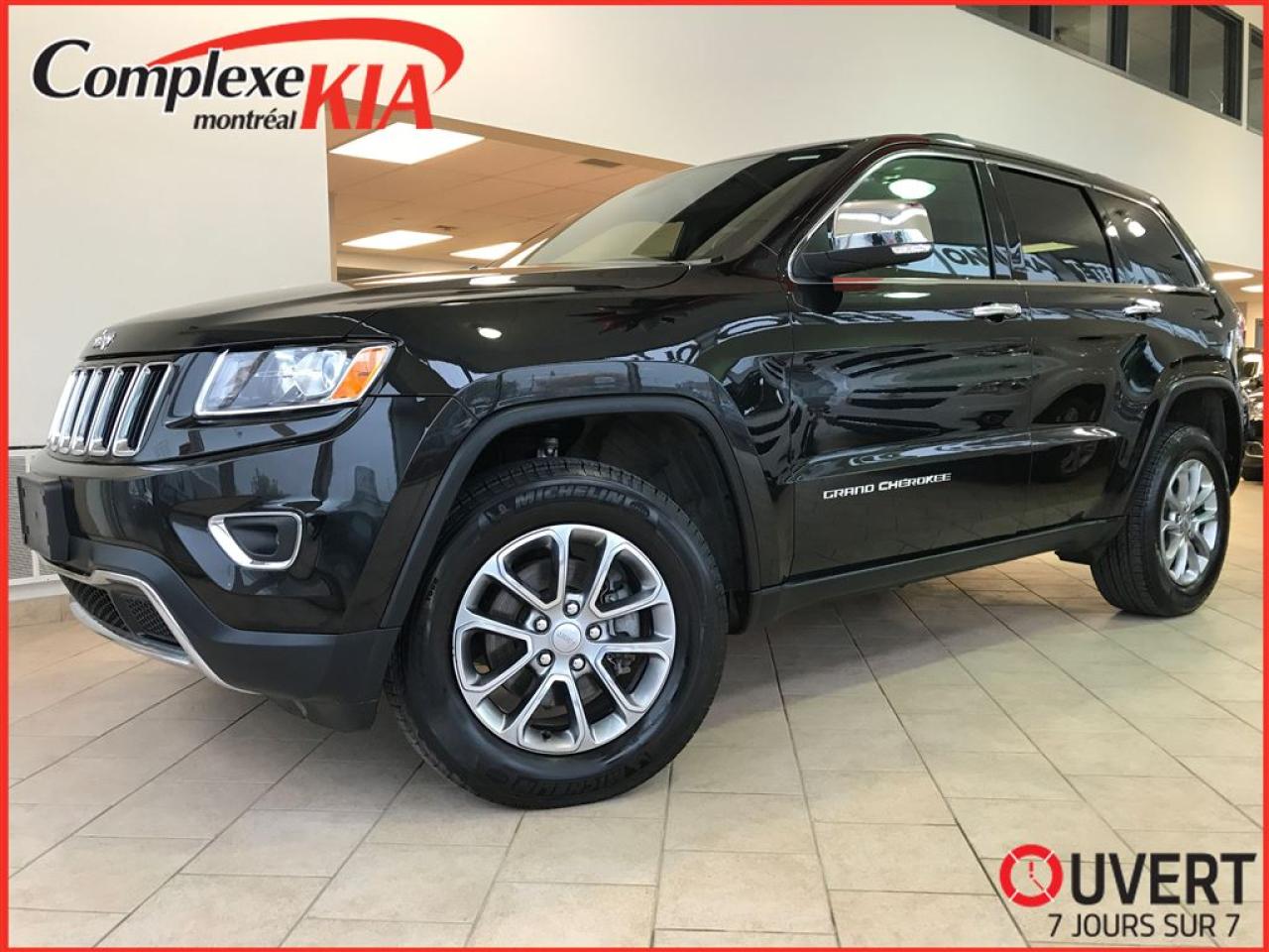 Used 2016 Jeep Grand Cherokee LIMITED TOIT OUVRANT CUIR 4x4 for sale in Pointe-Aux-Trembles, QC
